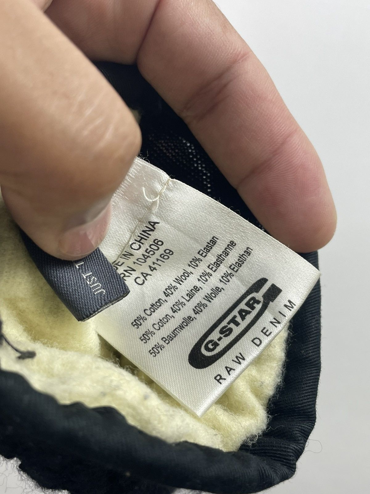G-Star Gstar Raw Denim Volmer Glove Size ONE SIZE - 6 Thumbnail