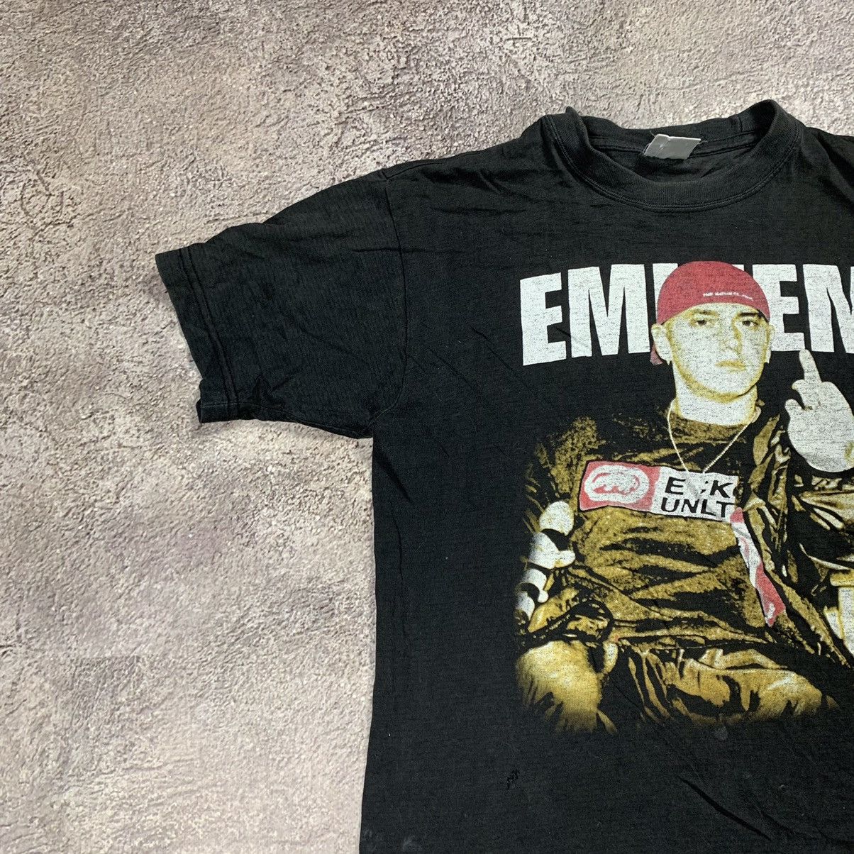 Vintage Vintage 90s Eminem Graphic Tee Y2K Rap Streetwear Worn In XS Size US XS / EU 42 / 0 - 3 Thumbnail