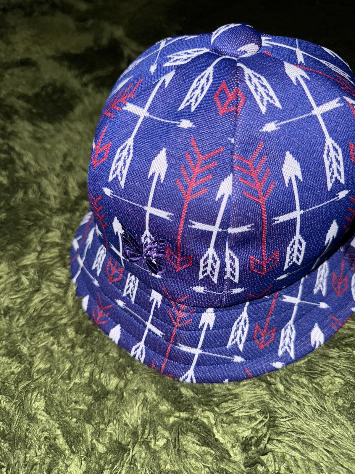 Needles [M] Needles arrow pattern poly jacquard bermuda bucket hat Size ONE SIZE - 2 Thumbnail