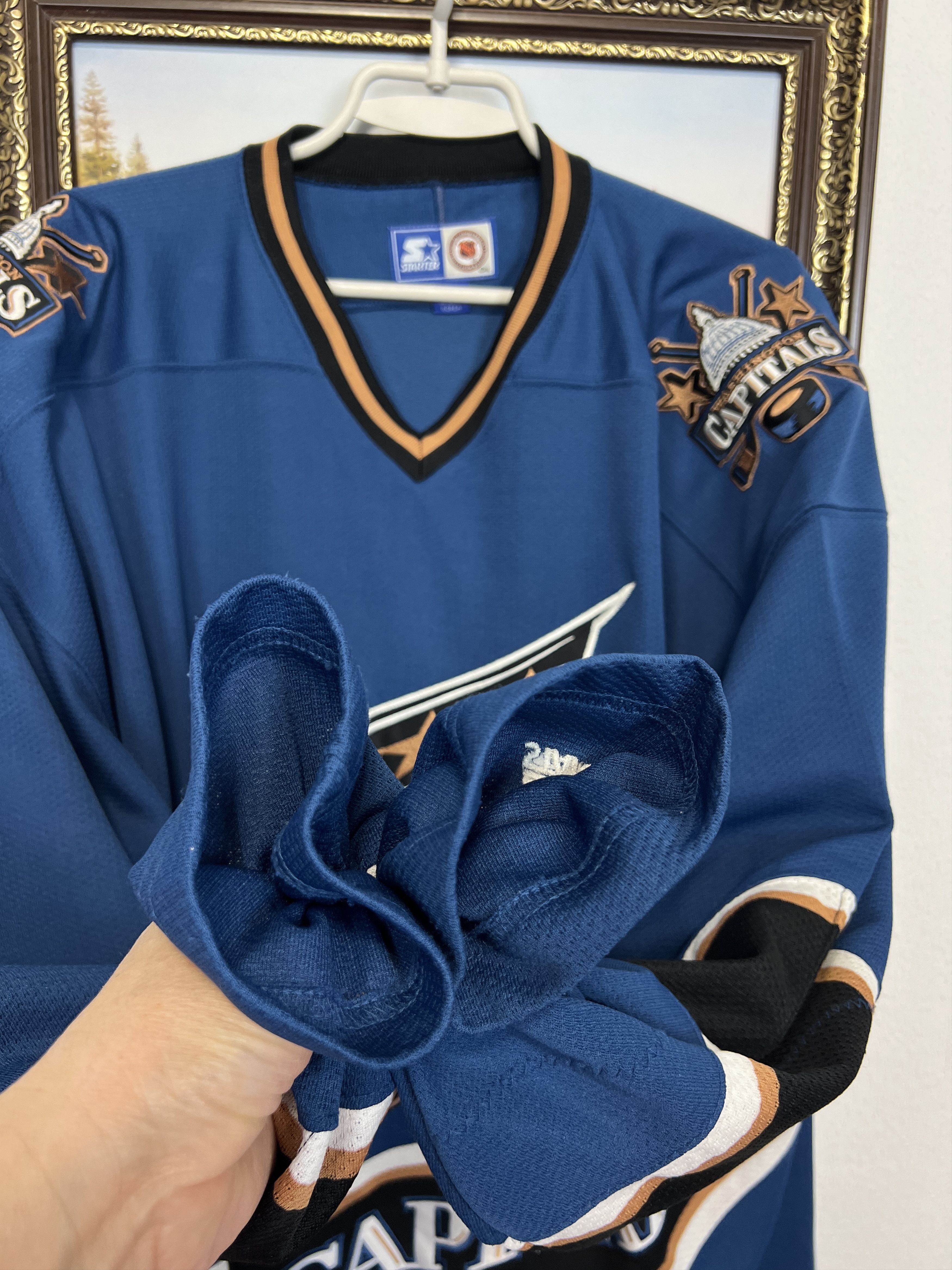 Starter Washington Capitals Screaming Eagle NHL Jersey Trikot Size US XL / EU 56 / 4 - 6 Thumbnail