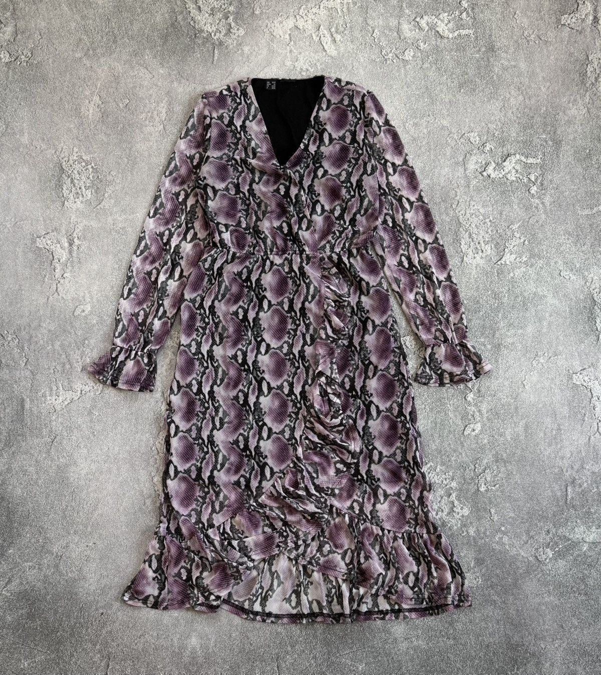 Designer × Japanese Brand × Vintage Mesh dress XS style like Save The Queen / Jean Paul Gaultier Size XS / US 0-2 / IT 36-38 - 4 Thumbnail