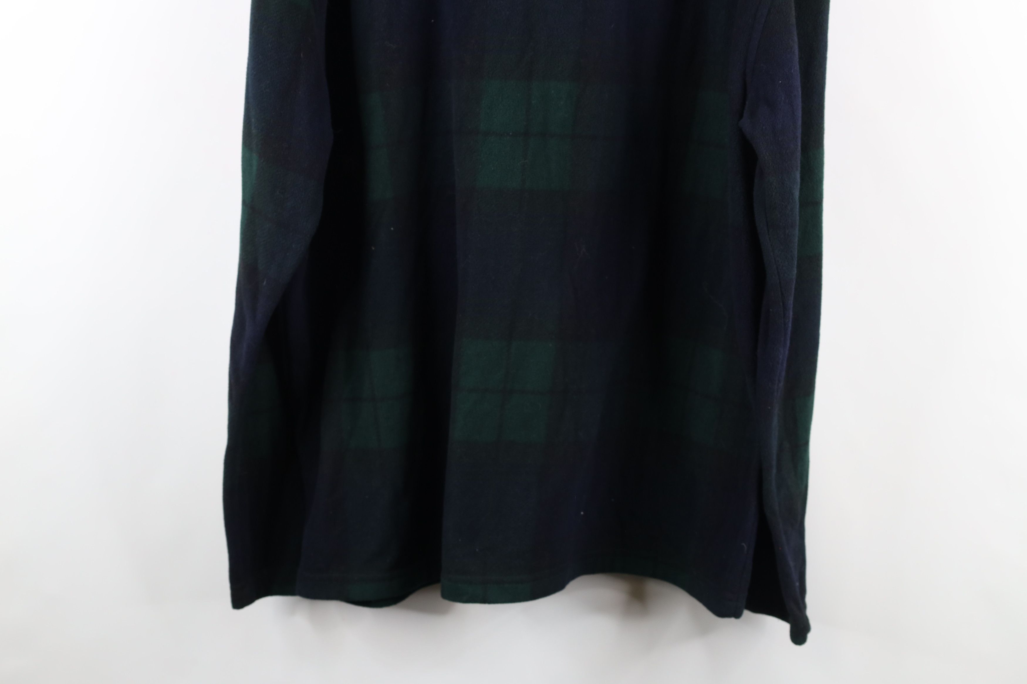 Nautica Vintage 90s Nautica Half Zip Fleece Pullover Sweater Plaid Size US XL / EU 56 / 4 - 9 Thumbnail