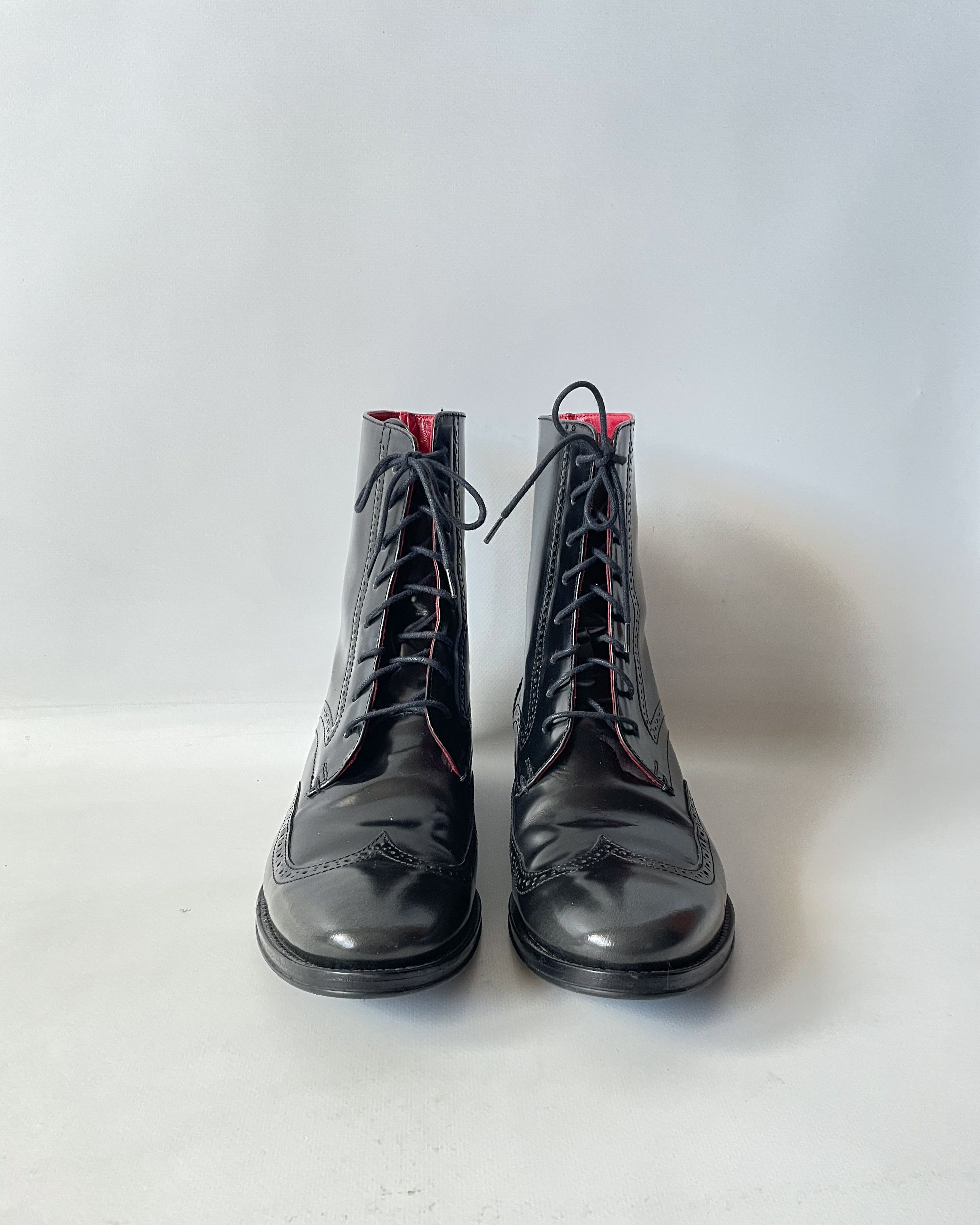 NAVYBOOT Navyboot Leather Ankle Boots Size US 9 / IT 39 - 7 Thumbnail