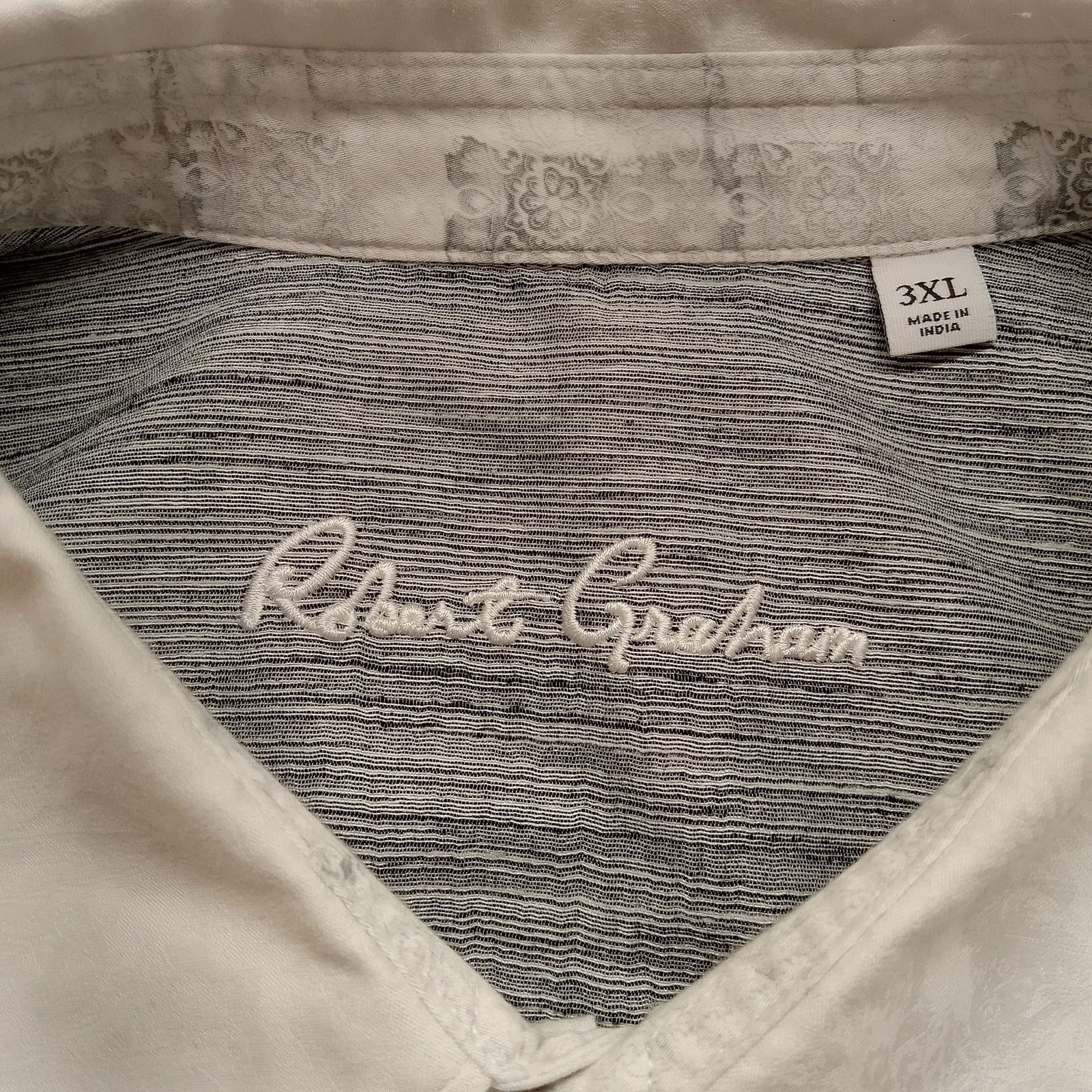 Robert Graham Robert Graham Shirt 3XL Men's Signiture Contrasting Cuffs Size US XXL / EU 58 / 5 - 4 Thumbnail