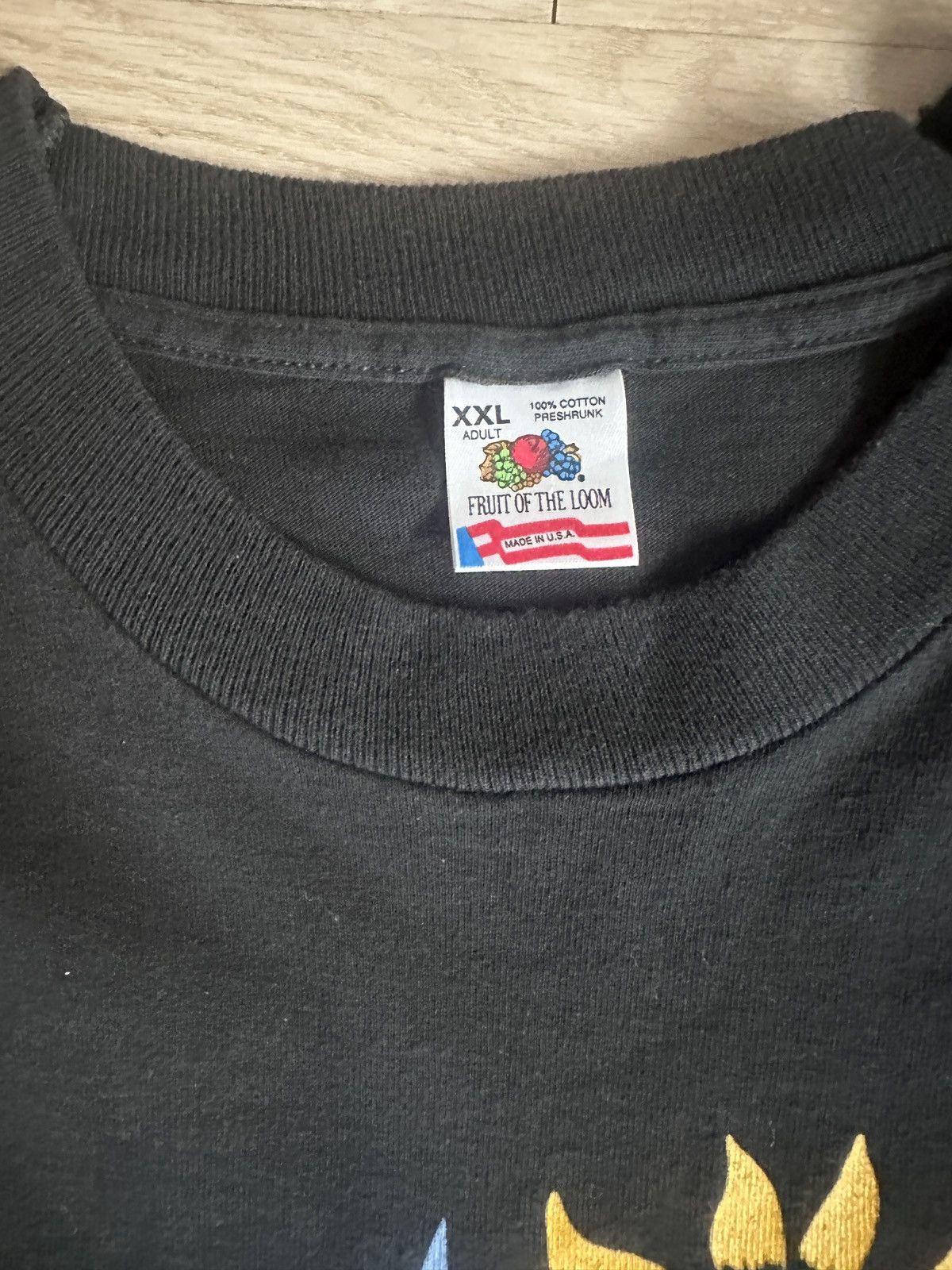 Fruit Of The Loom × Vintage Vintage Joan Miro T Shirt Size US XXL / EU 58 / 5 - 4 Thumbnail