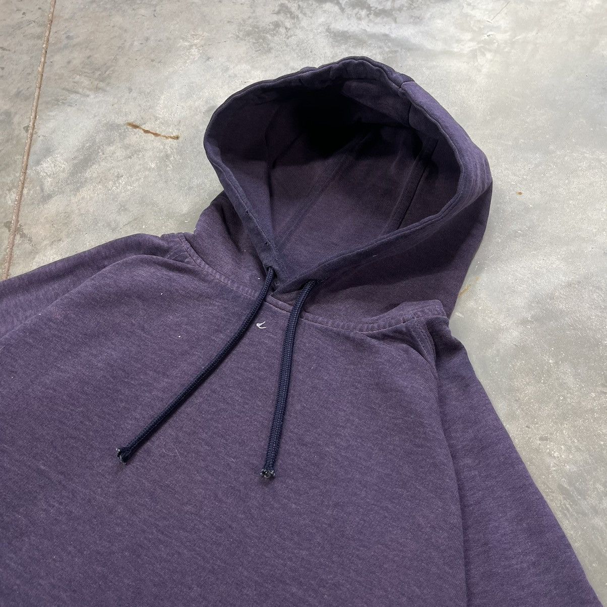 Vintage Vintage Thermal Lined Hoodie Sweatshirt Pullover 90s Faded Size US XXL / EU 58 / 5 - 3 Thumbnail