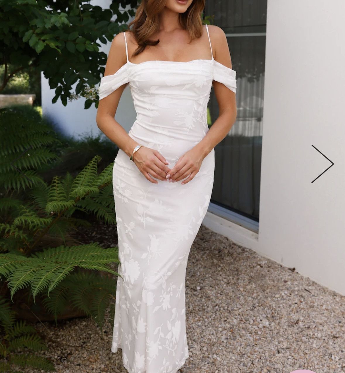 Other Off shoulder maxi dress Size S / US 4 / IT 40 - 1 Preview
