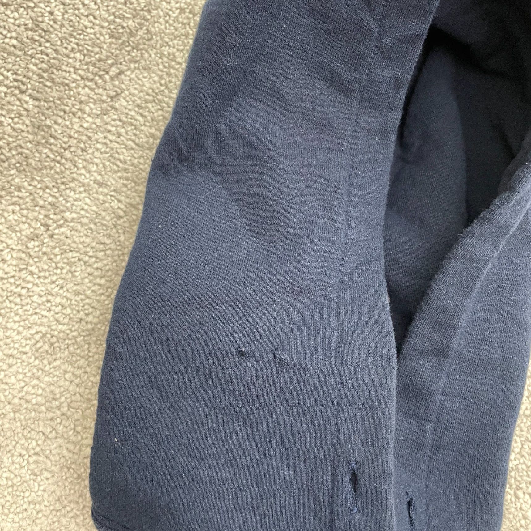 Gildan Gildan Heavy Blend Hoodie Pullover Sweatshirt Unisex Small Blue Graphic Fleece Size US S / EU 44-46 / 1 - 5 Thumbnail