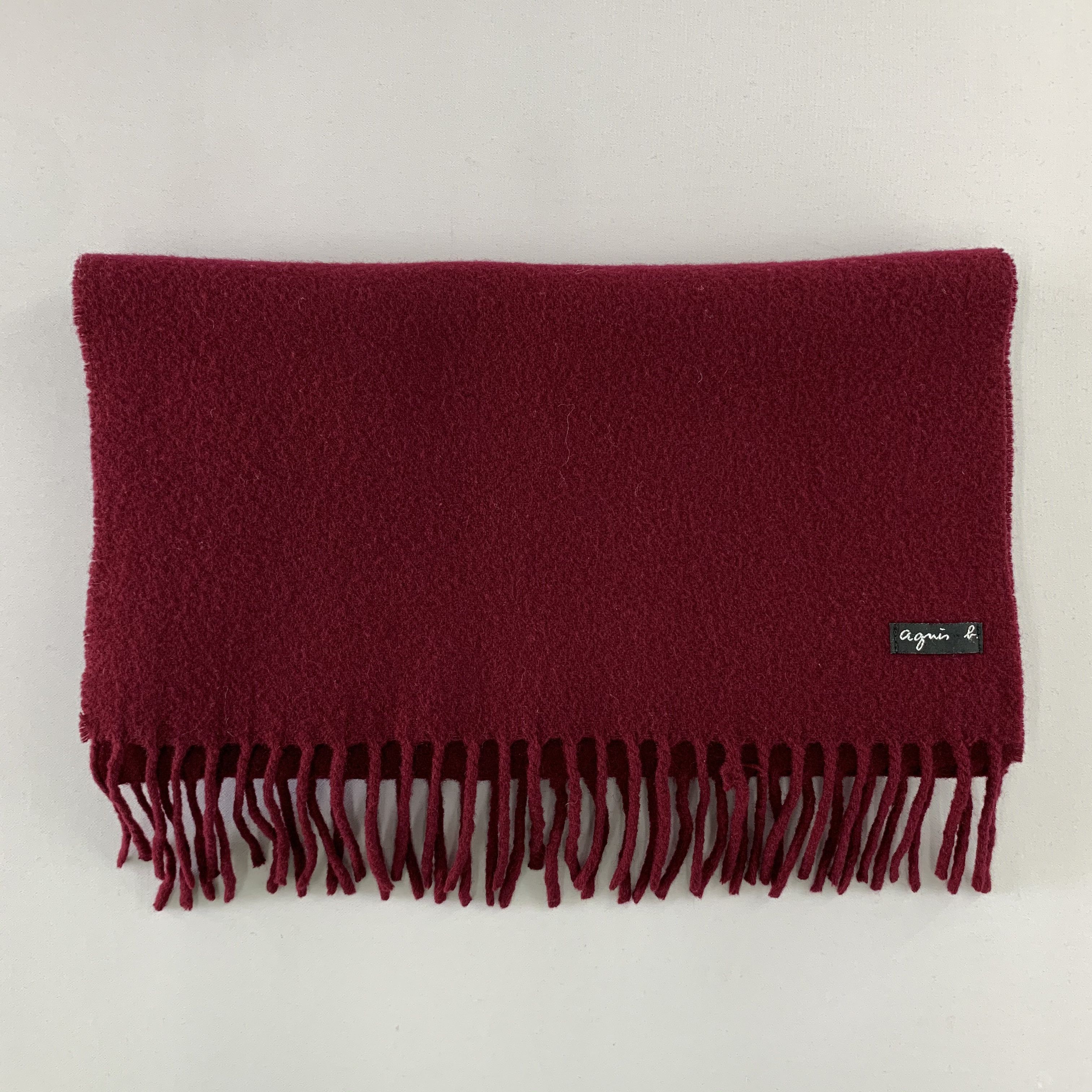agnes b. Agnes b Scarf Wool Muffler Neck Wrap BL4291 Size ONE SIZE - 3 Thumbnail