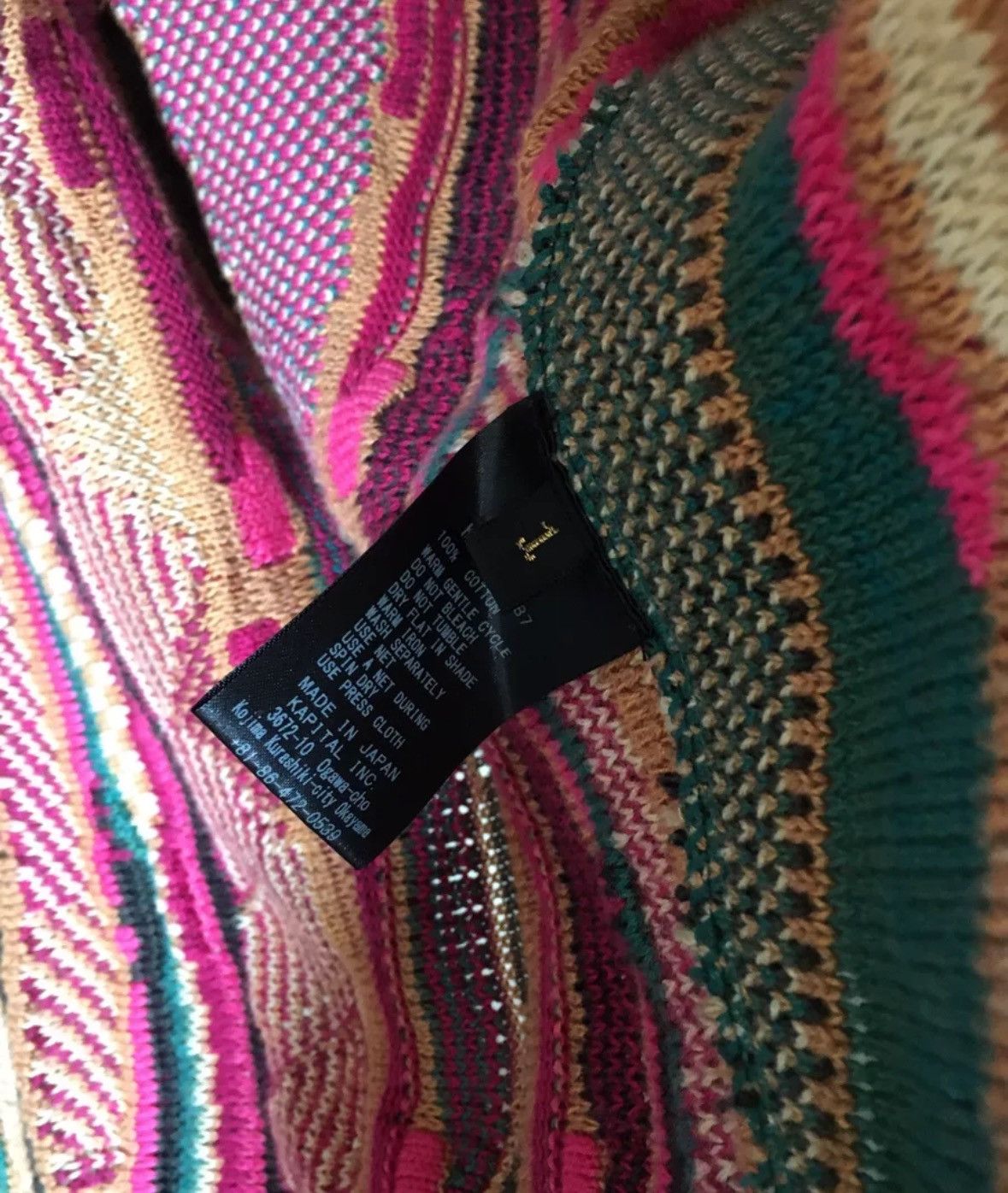 Kapital Kapital Hirata Kazuhiro sweater jacket 2412-Nextarrow Size US S / EU 44-46 / 1 - 5 Thumbnail