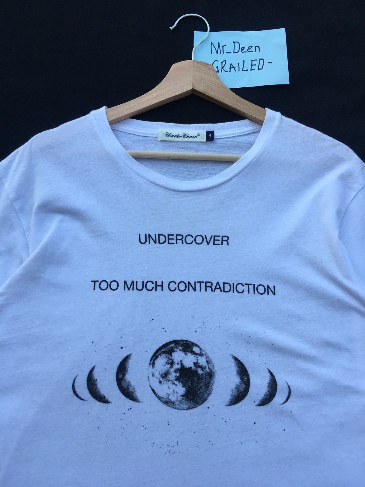 Undercover Rare Undercover “Too Much Contradiction” Tshirt Size US L / EU 52-54 / 3 - 6 Thumbnail