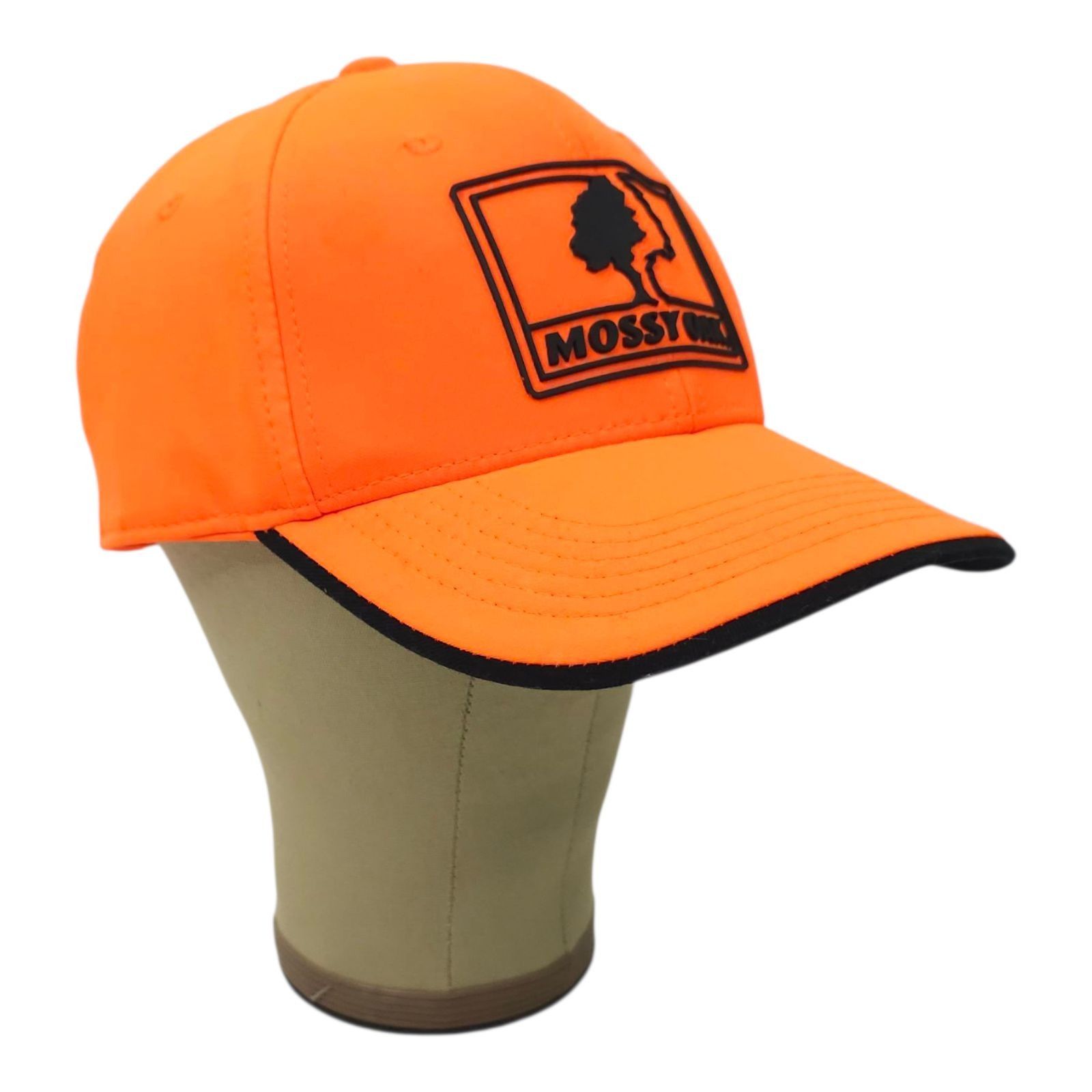 Other Mossy Oak Blaze Orange Strapback Cap Logo Hat Trucker Baseba Size ONE SIZE - 3 Thumbnail