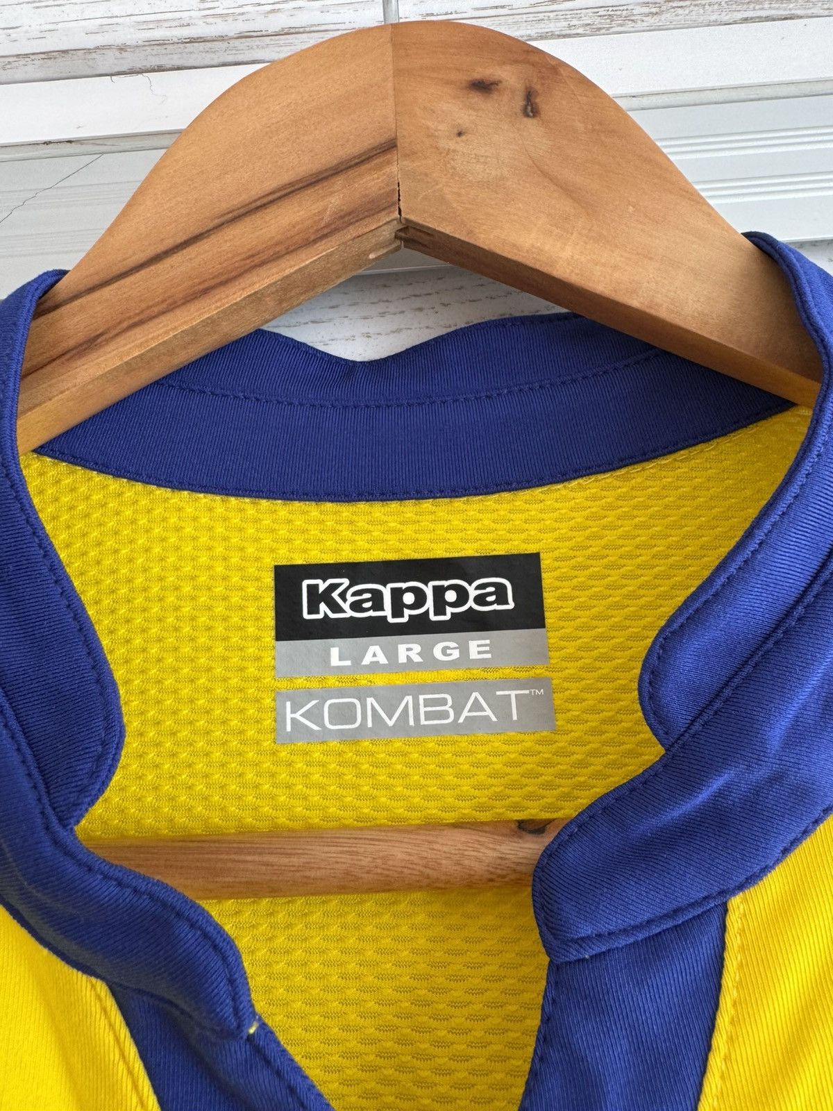Kappa Leeds United 2015-2016 Away Player Issue Soccer Jersey Kit Size US L / EU 52-54 / 3 - 13 Thumbnail