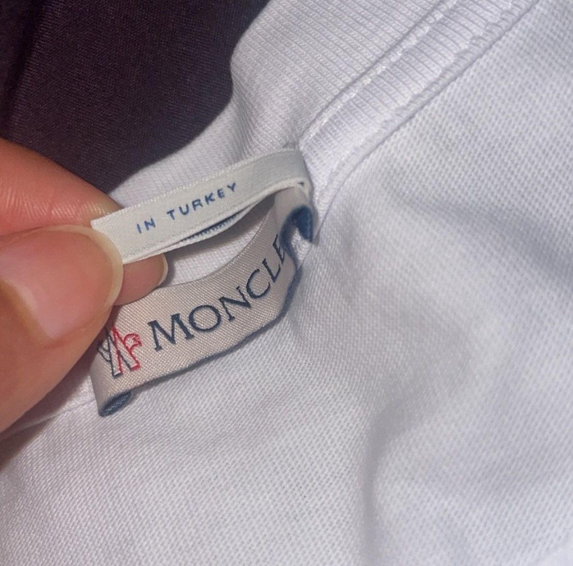 Moncler Moncler Logo Cotton Graphic T-Shirt Size US M / EU 48-50 / 2 - 10 Thumbnail