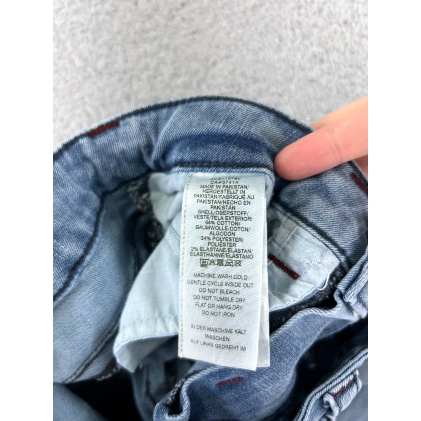 True Religion True Religion Jeans Women Skinny Denim 30 Blue Distressed Size 30" / US 8 / IT 44 - 7 Thumbnail