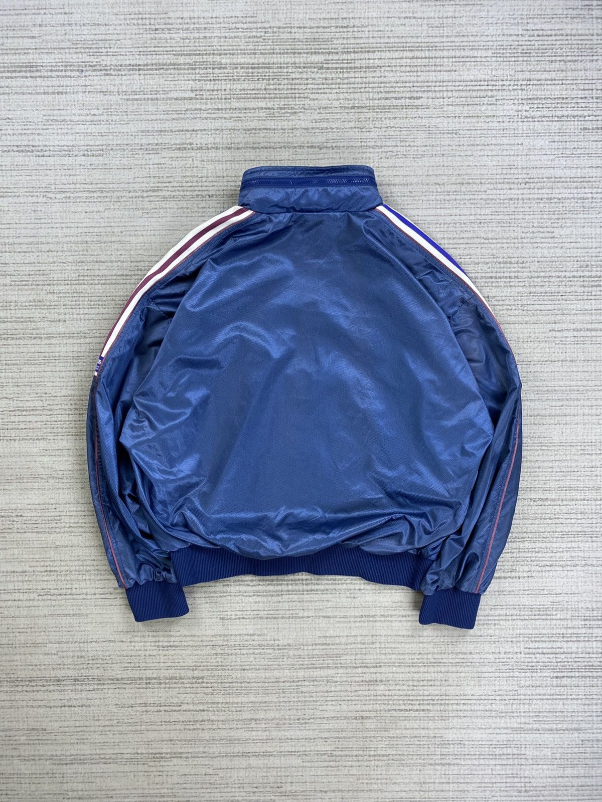 Adidas Vintage 90s Adidas Three Stripes Trefoil Zipper Jacket Size US L / EU 52-54 / 3 - 2 Thumbnail