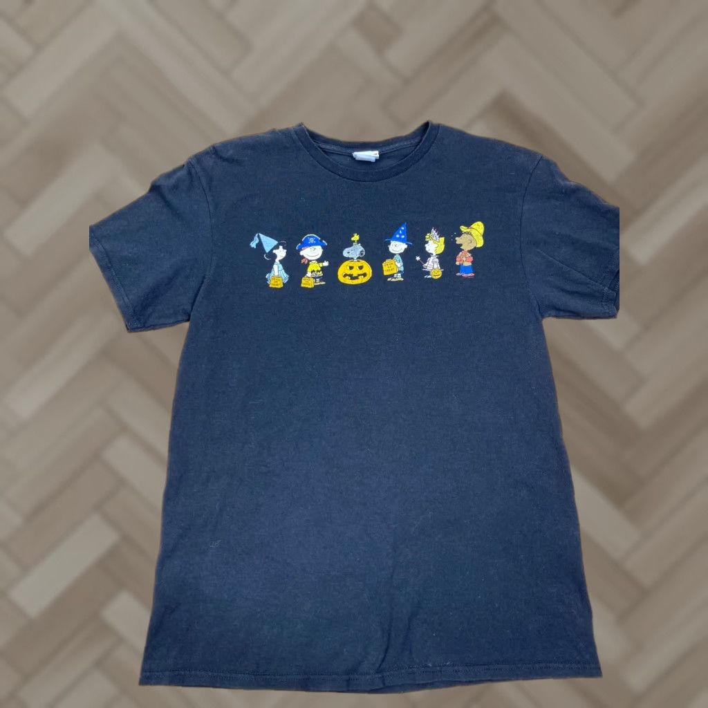 Junk Food Junk Food Charlie Brown Halloween T Shirt Size Small Black USA Peanuts Snoopy 90s Cartoon TV Logo Graphic Print Mens Vintage Steam? Size US S / EU 44-46 / 1 - 1 Thumbnail