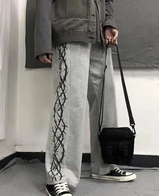 Japanese Brand Asakura x Kaoda Side Print Sweatpant Size US 31 - 2 Thumbnail