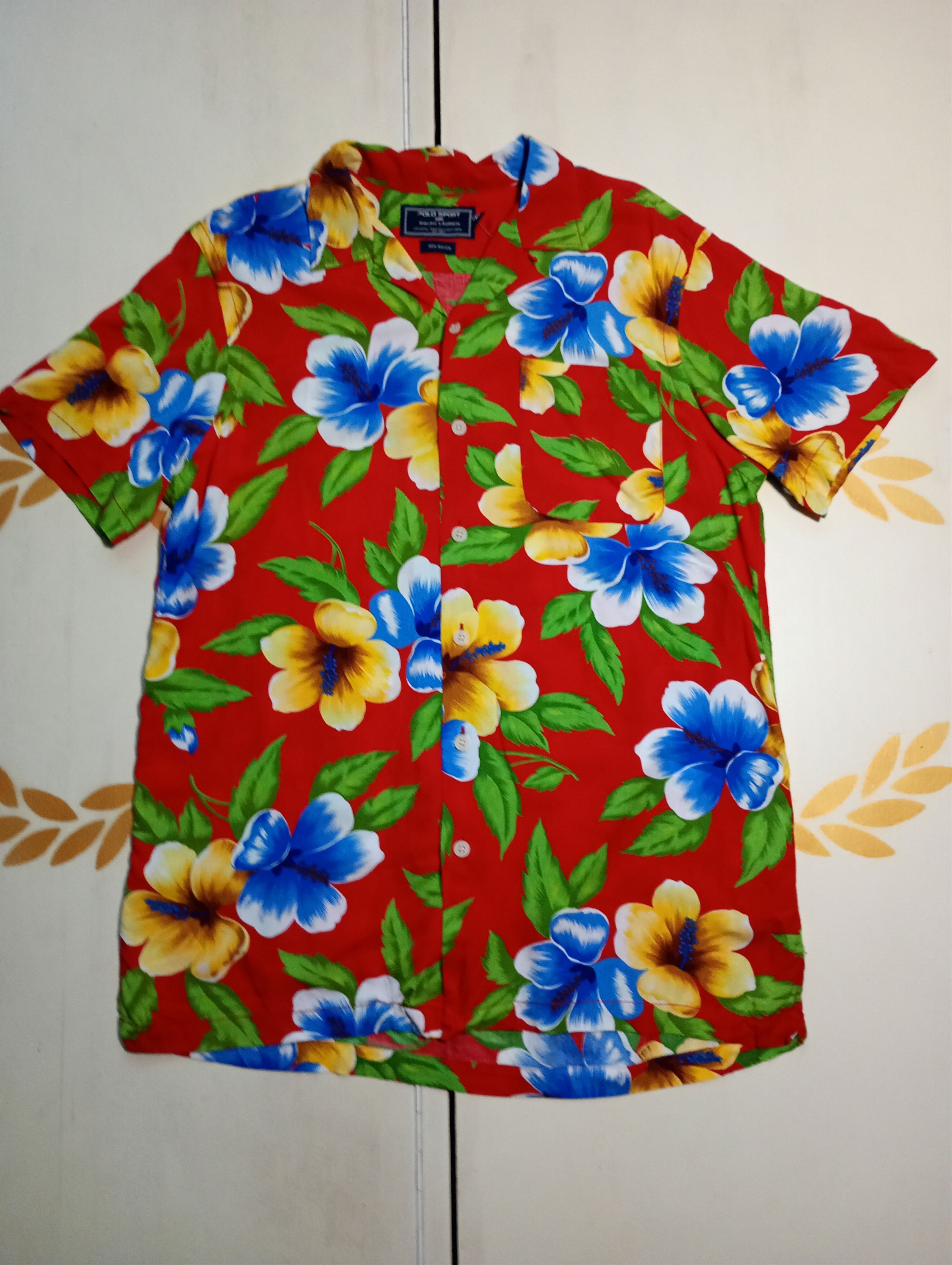Ralph Lauren Ralph Lauren Polo Sport Hawaiian Shirt Vintage Size US M / EU 48-50 / 2 - 1 Thumbnail