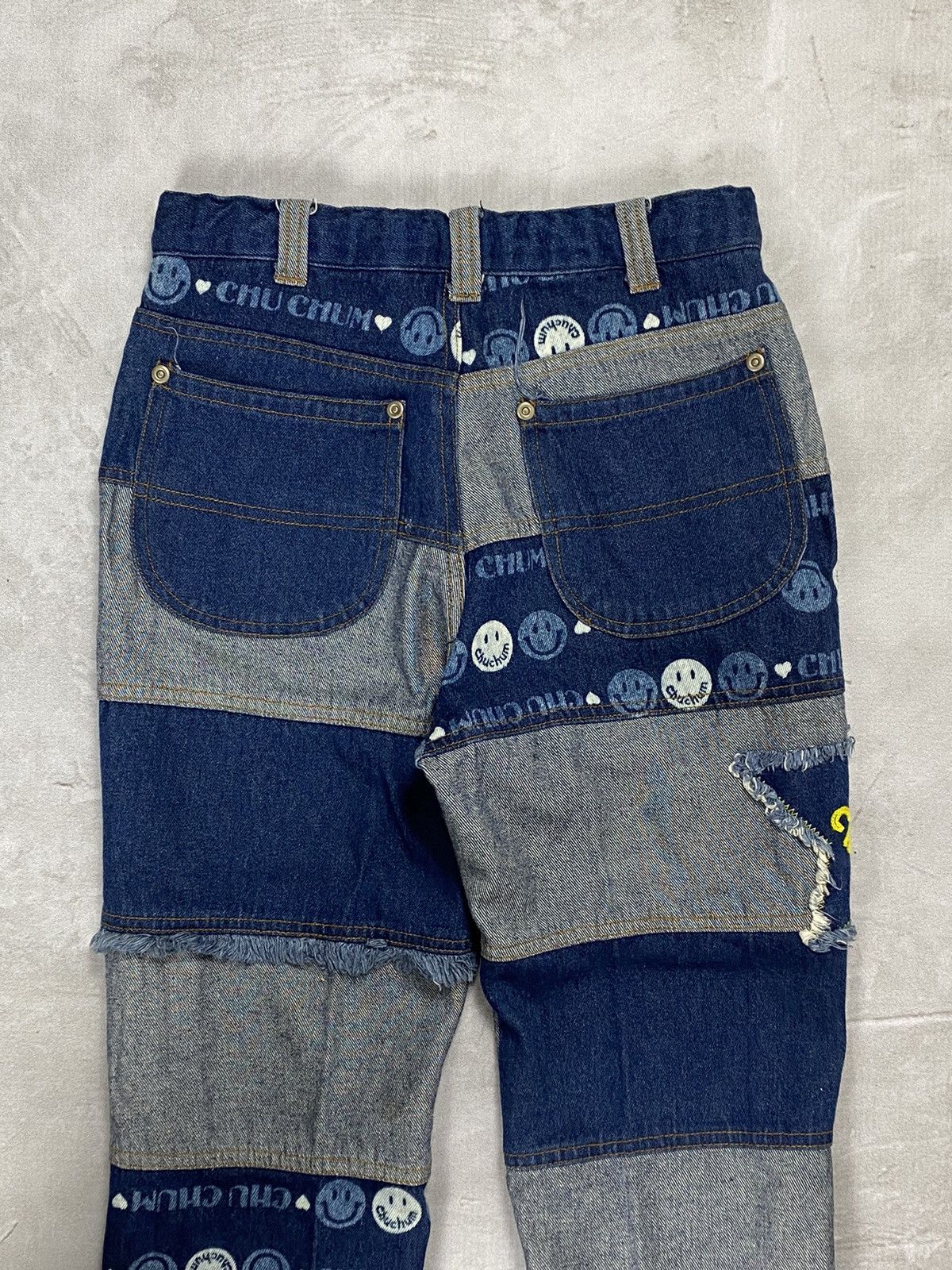 20471120 × Beauty Beast × Hysteric Glamour Chu Chum Patchwork Hagi Pants Inspired Hysteric Glamour Size 27" / US 4 / IT 40 - 5 Thumbnail