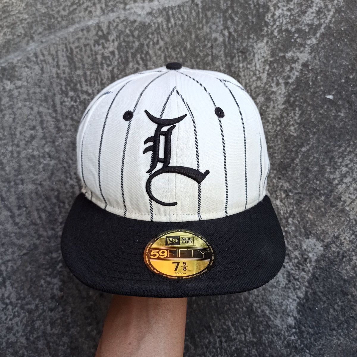 LRG Strip LRG x new era initial L gothic style. Size 38 - 1 Thumbnail