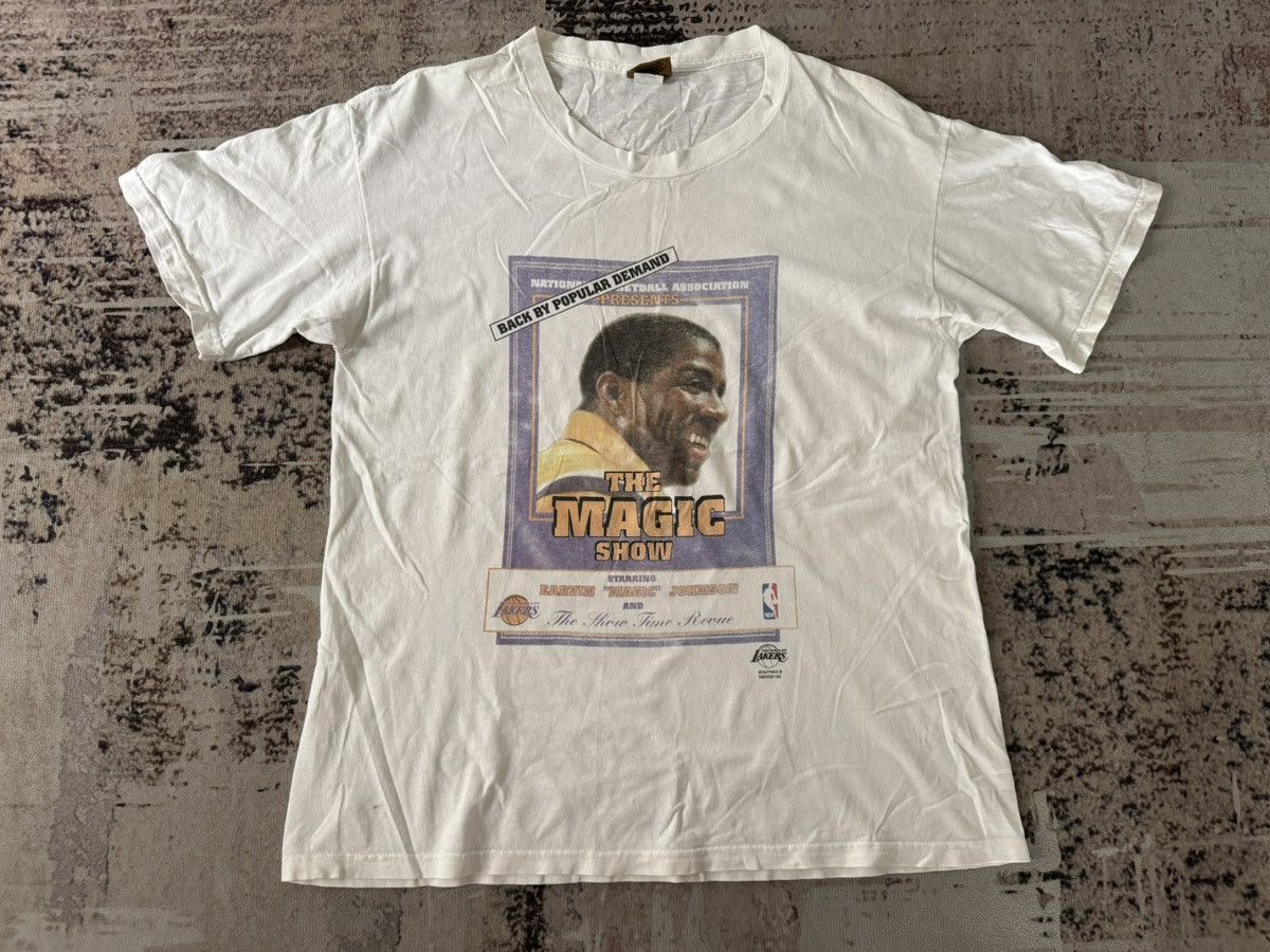Nutmeg vintage MAGIC JOHNSON -lakers NBA Size US L / EU 52-54 / 3 - 1 Thumbnail