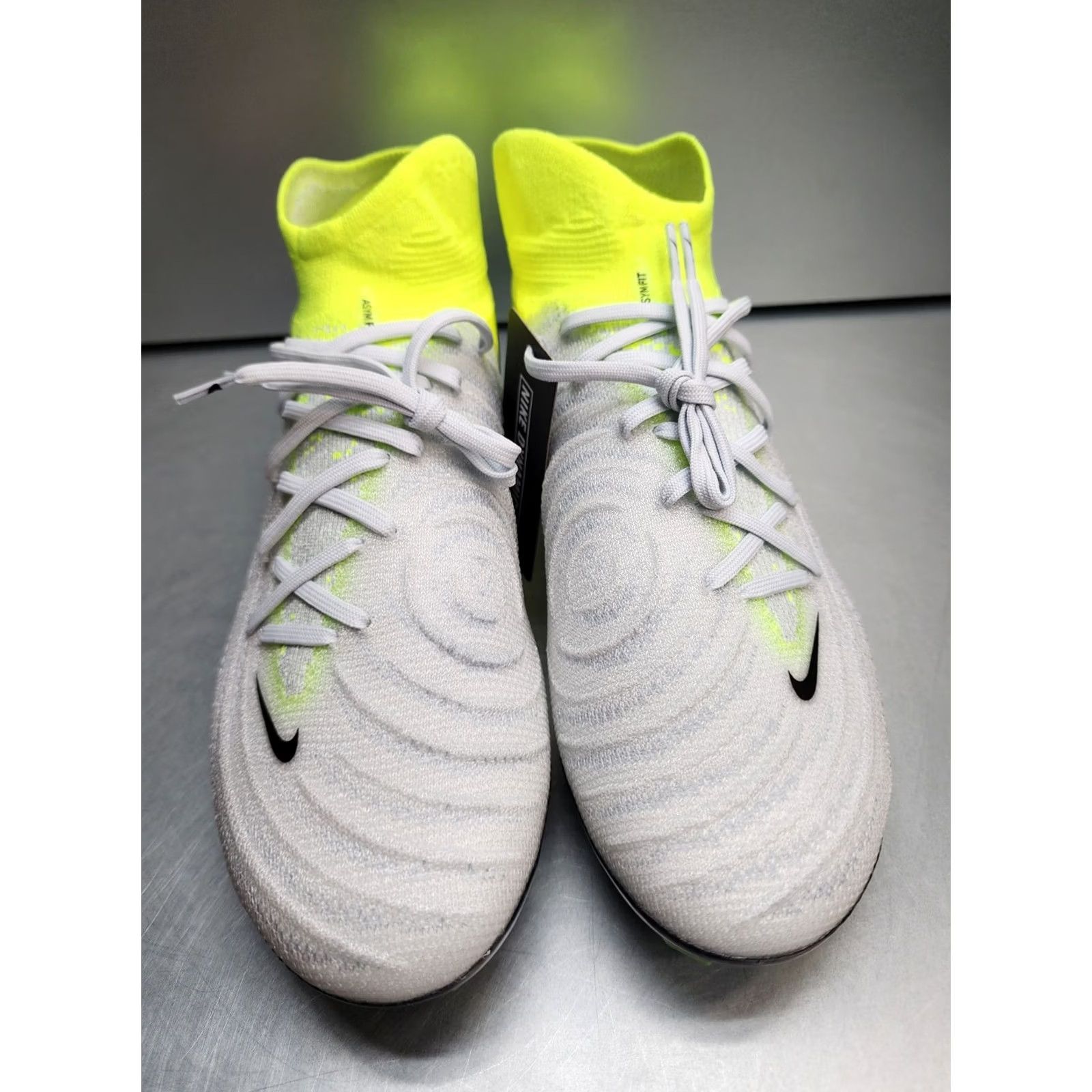 NEW Nike Phantom Luna 2 Elite FG-Pro Soccer Cleats HF4358-001 Size 7 Gray Nike Phantom Luna II Elite FG Rising Gem - Atmosphere Grey/Black main image 3