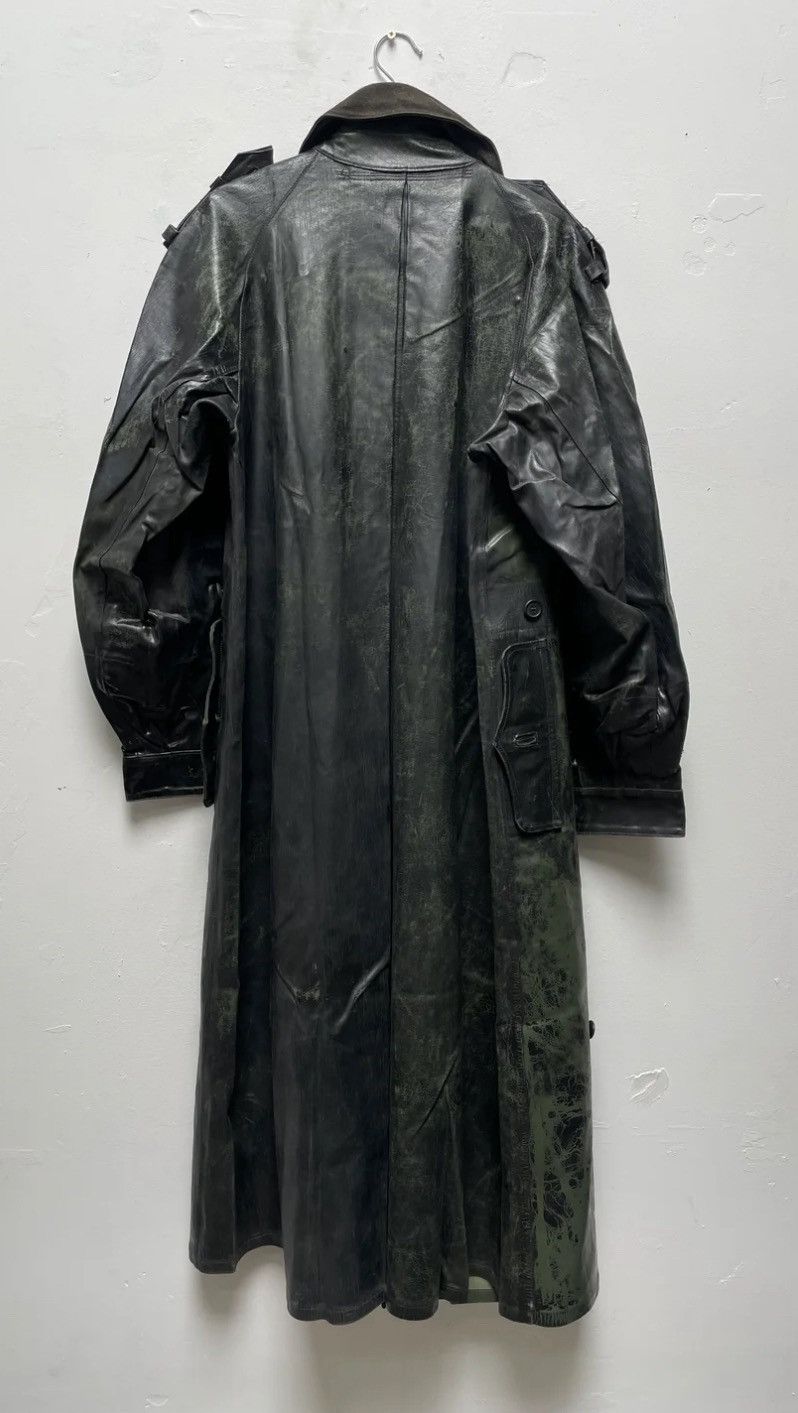 Handmade Soot Heavy Rubber Trench Size US XL / EU 56 / 4 - 2 Thumbnail