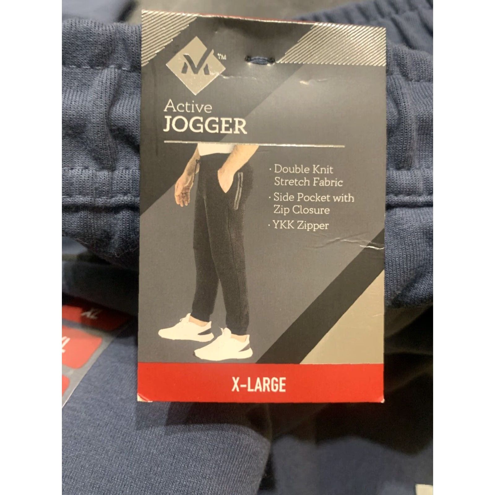 Vintage VINTAGE Member's Mark Men's Jogger Pants XL Activewear Slate Blue Mens Size US 36 / EU 52 - 6 Thumbnail