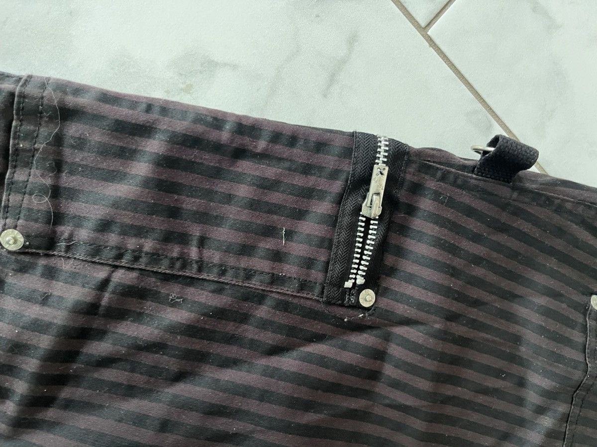 Tripp NYC Vintage Tripp NYC Pinstripe Metal Chaos Punk Bondage Pants Size US 37 - 8 Thumbnail