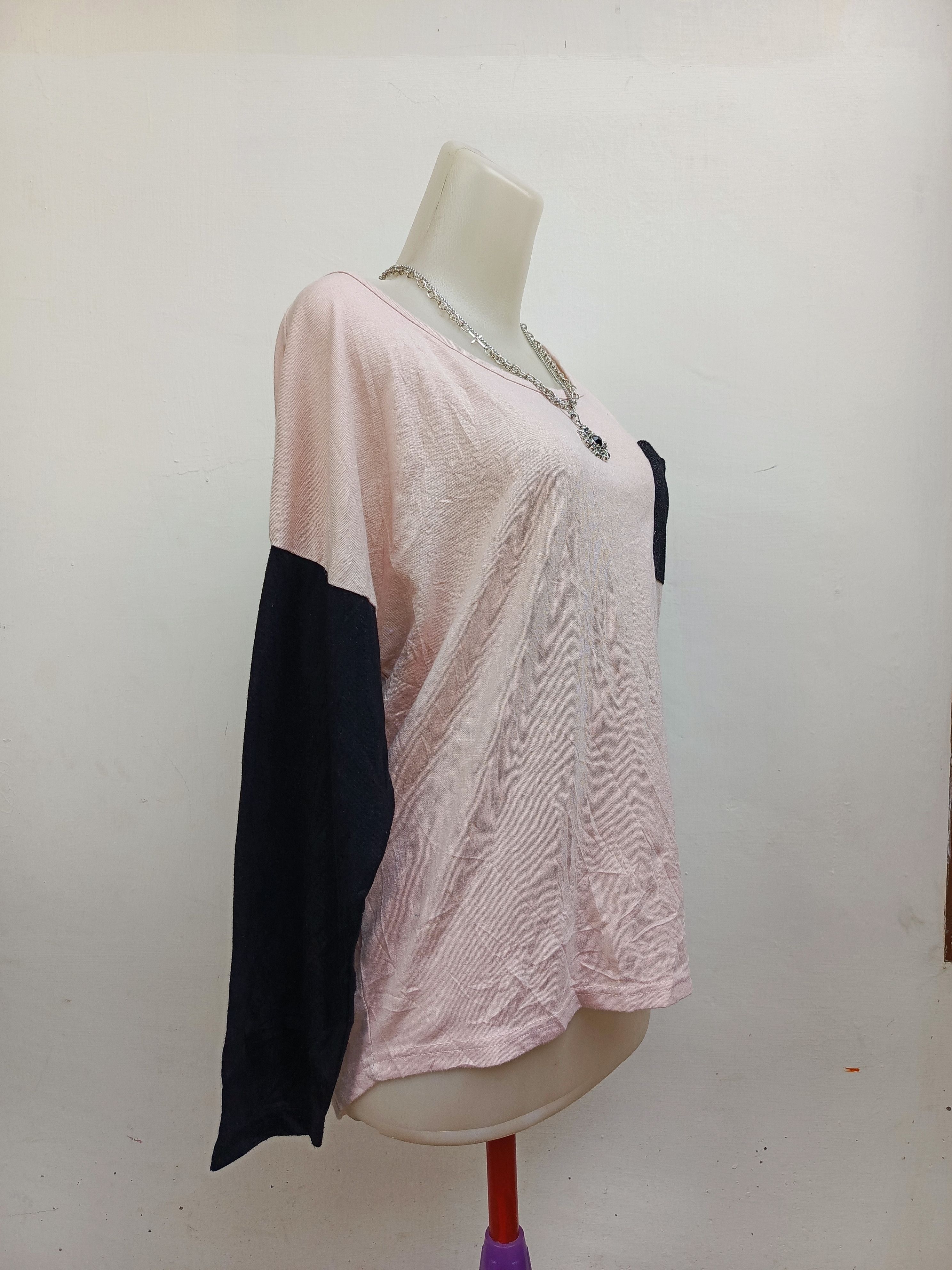 Japanese Brand Sureve Long Sleeve Tee Bold Cross Design Size M / US 6-8 / IT 42-44 - 3 Thumbnail
