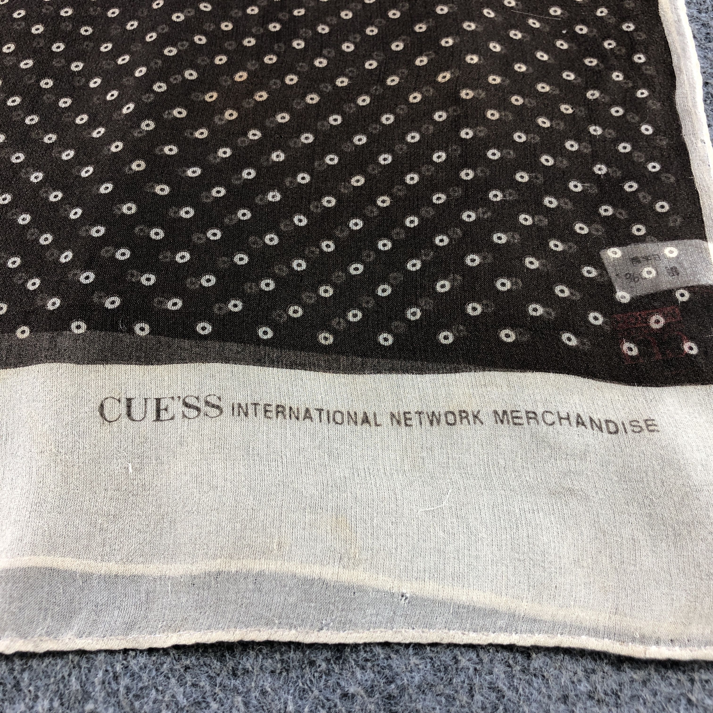 Japanese Brand Cuess Floral Silk Stole Silk Scarf M1397 Size ONE SIZE - 4 Thumbnail