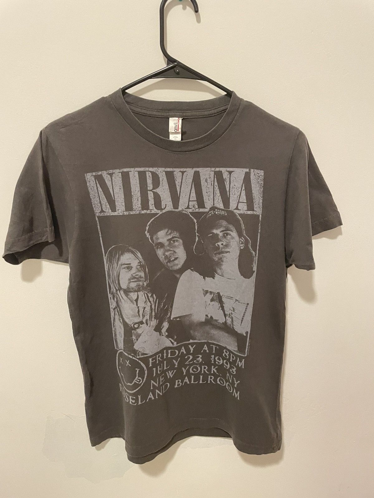 Anvil Nirvana Gray Graphic Tee Size US S / EU 44-46 / 1 - 1 Thumbnail