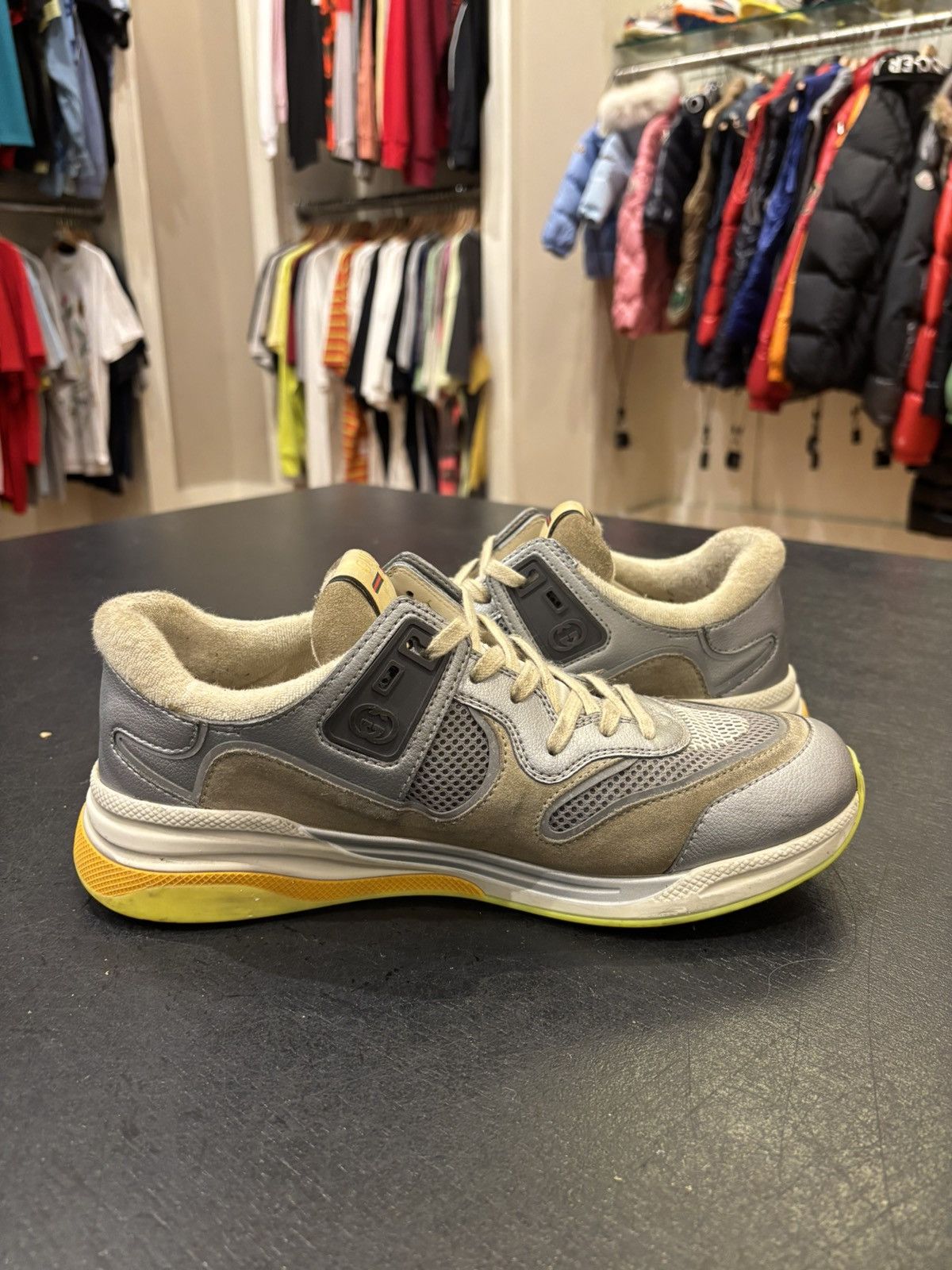 Gucci Gucci Ultrapace ‘Silver Grey’ Size US 9.5 / EU 42-43 - 4 Thumbnail