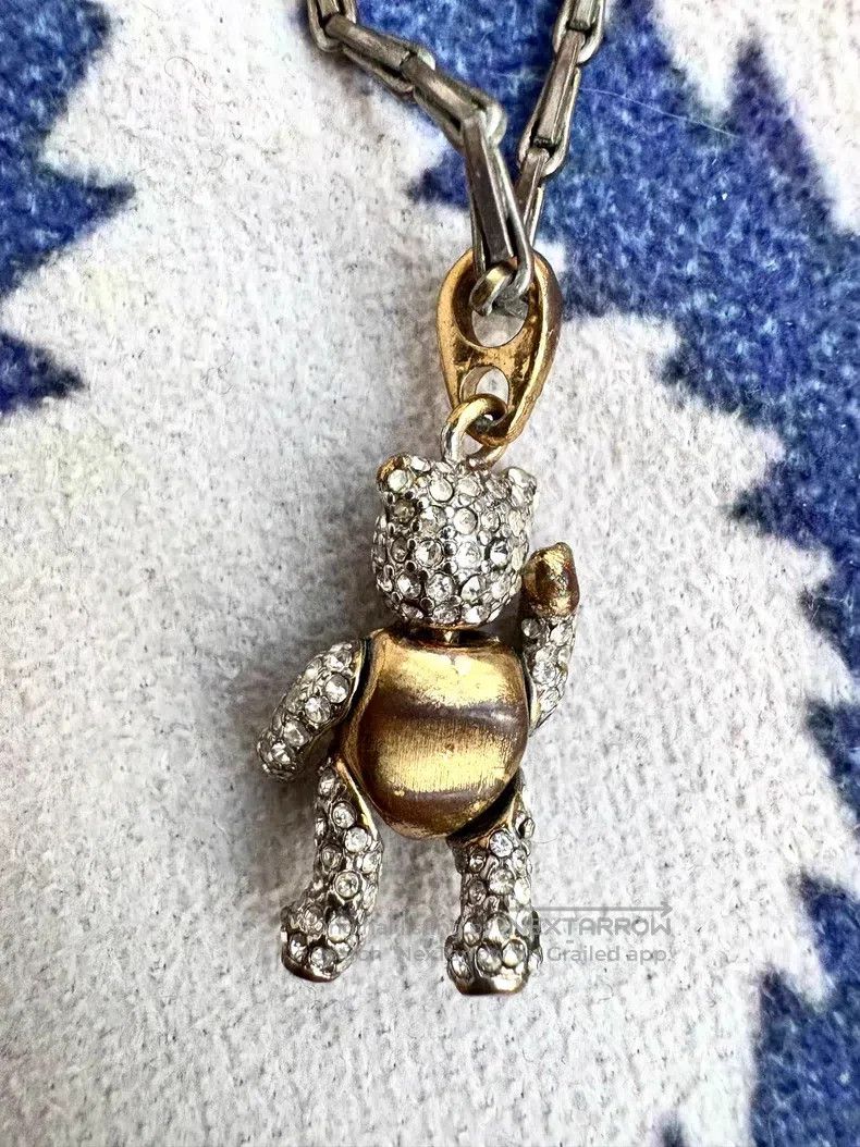 Vivienne Westwood Vivienne Westwood Vintage Diamond-Studded Saturn Bear Neck Size ONE SIZE - 3 Thumbnail