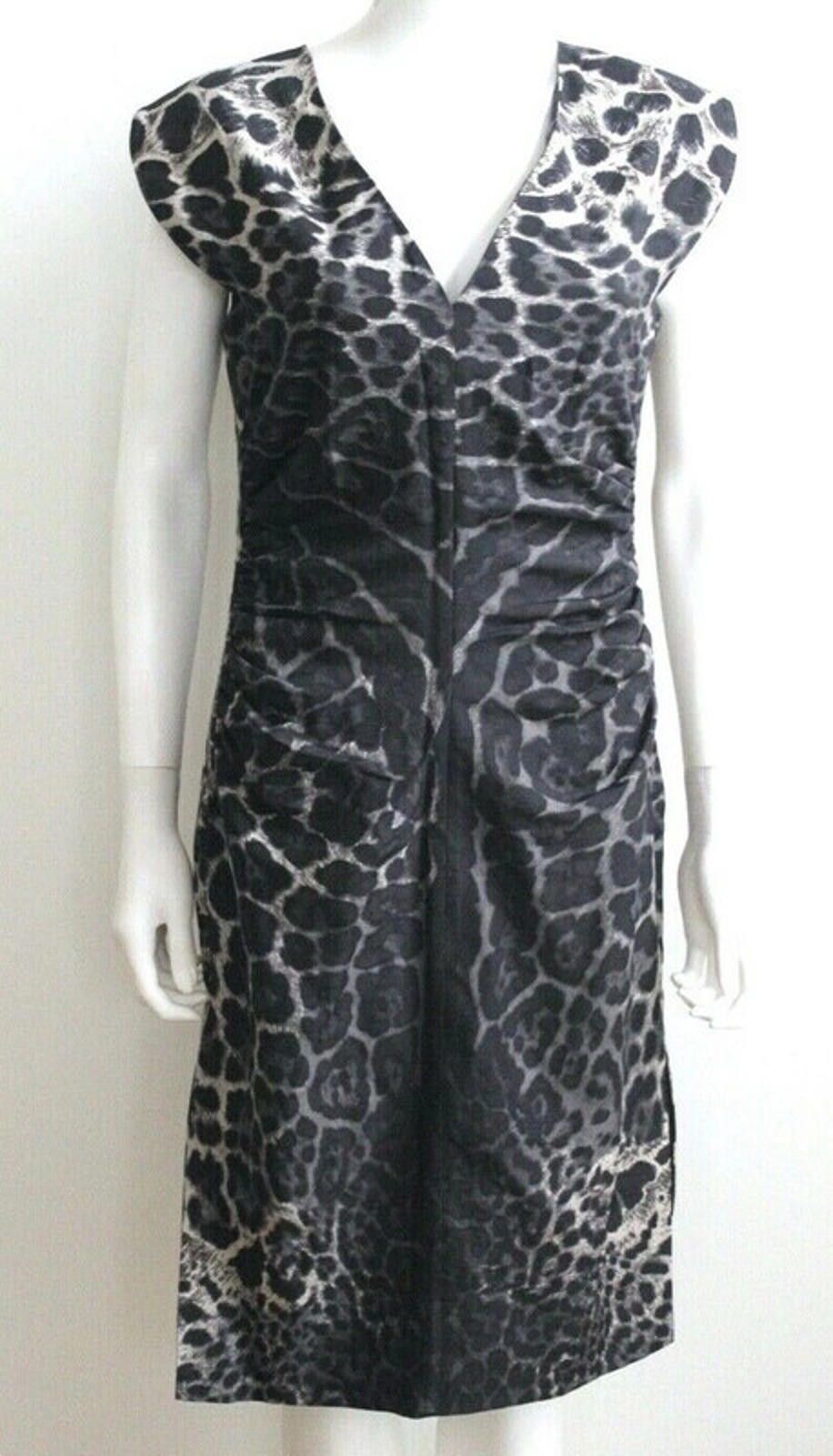Yves Saint Laurent Yves Saint Laurent YSL 2012 Grey Black Dress F40 UK12 Size M / US 6-8 / IT 42-44 - 2 Thumbnail