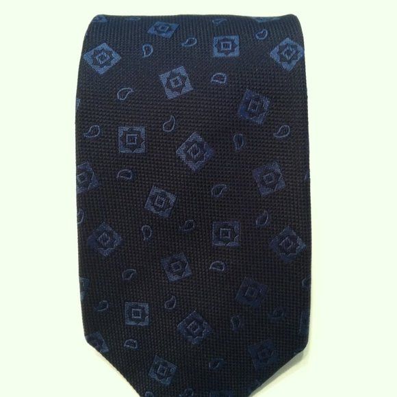 Brooks Brothers BROOKS BROTHERS MEN'S NEW BLUE SILK TIE WIDTH: 3 1/4" Size ONE SIZE - 3 Thumbnail