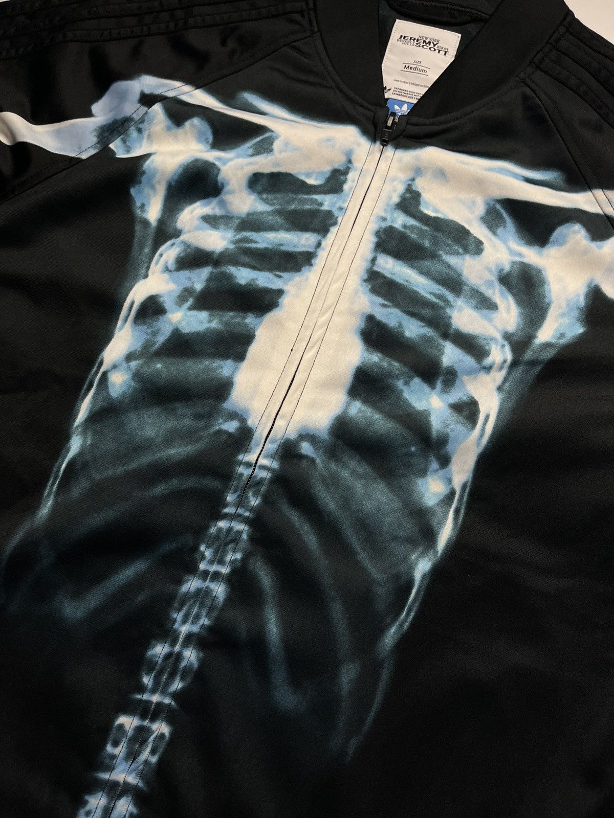 Adidas × Jeremy Scott Adidas x Jeremy Scott FW10 X-Ray Skeleton Track Jacket Size US M / EU 48-50 / 2 - 7 Thumbnail