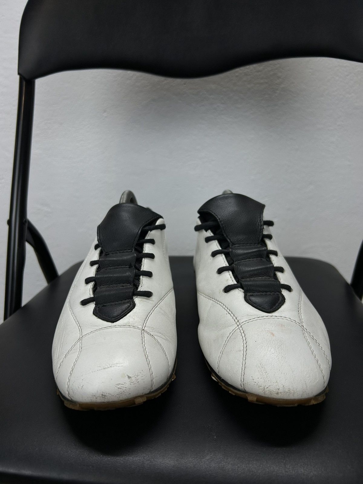Evisu × Japanese Brand × Vintage Evisu vintage leather low top sneakers size 42 Size US 9 / EU 42 - 4 Thumbnail
