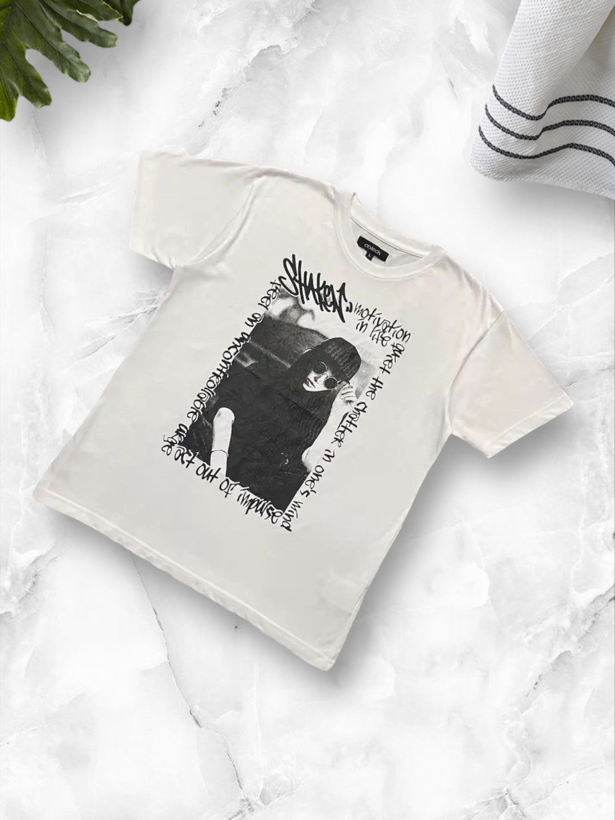 Designer × Japanese Brand × Vintage Japan Abtech Out Of Impulse Motivation In Life Photo Tshirt Size US L / EU 52-54 / 3 - 2 Thumbnail