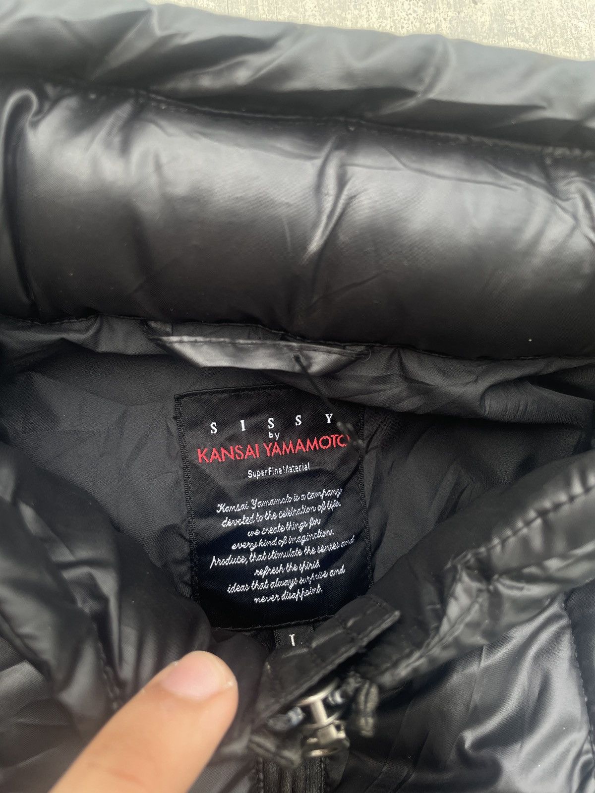 Kansai Yamamoto 2000s JAPANESE BRAND KANSAI YAMAMOTO PUFFER JACKET Size US L / EU 52-54 / 3 - 3 Thumbnail