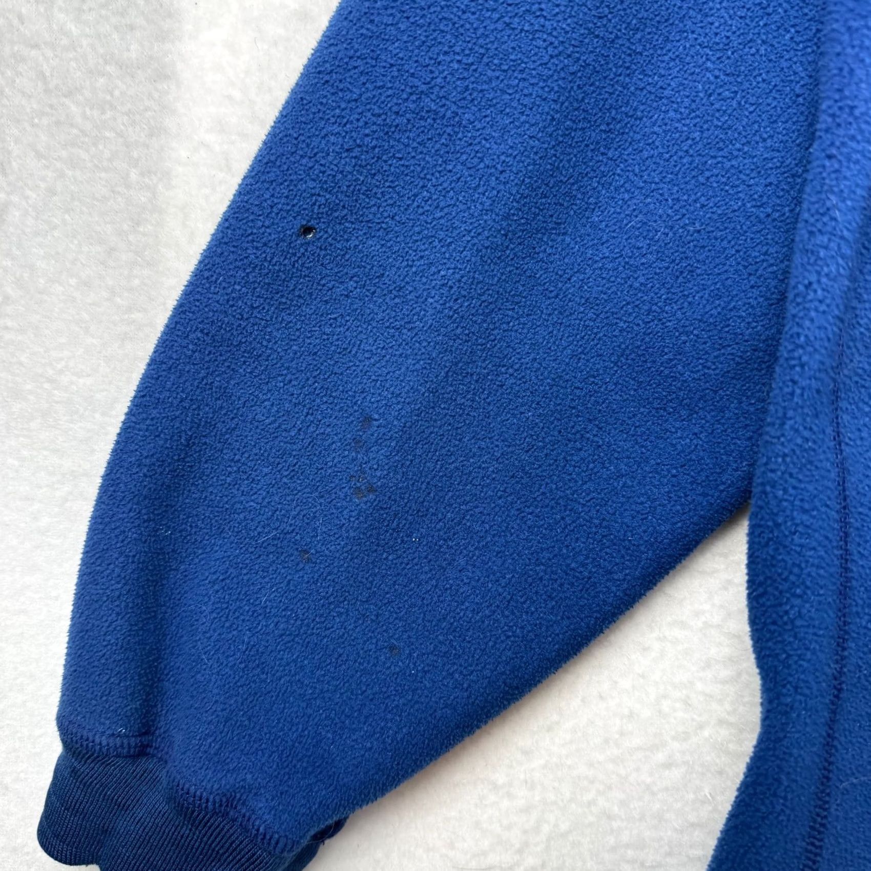 Vintage VINTAGE REI Sweater Pullover 90s Fleece Polartec Mock Neck Long Sleeve Blue Mens L 1/4 Snap Button GORP Size US L / EU 52-54 / 3 - 4 Thumbnail