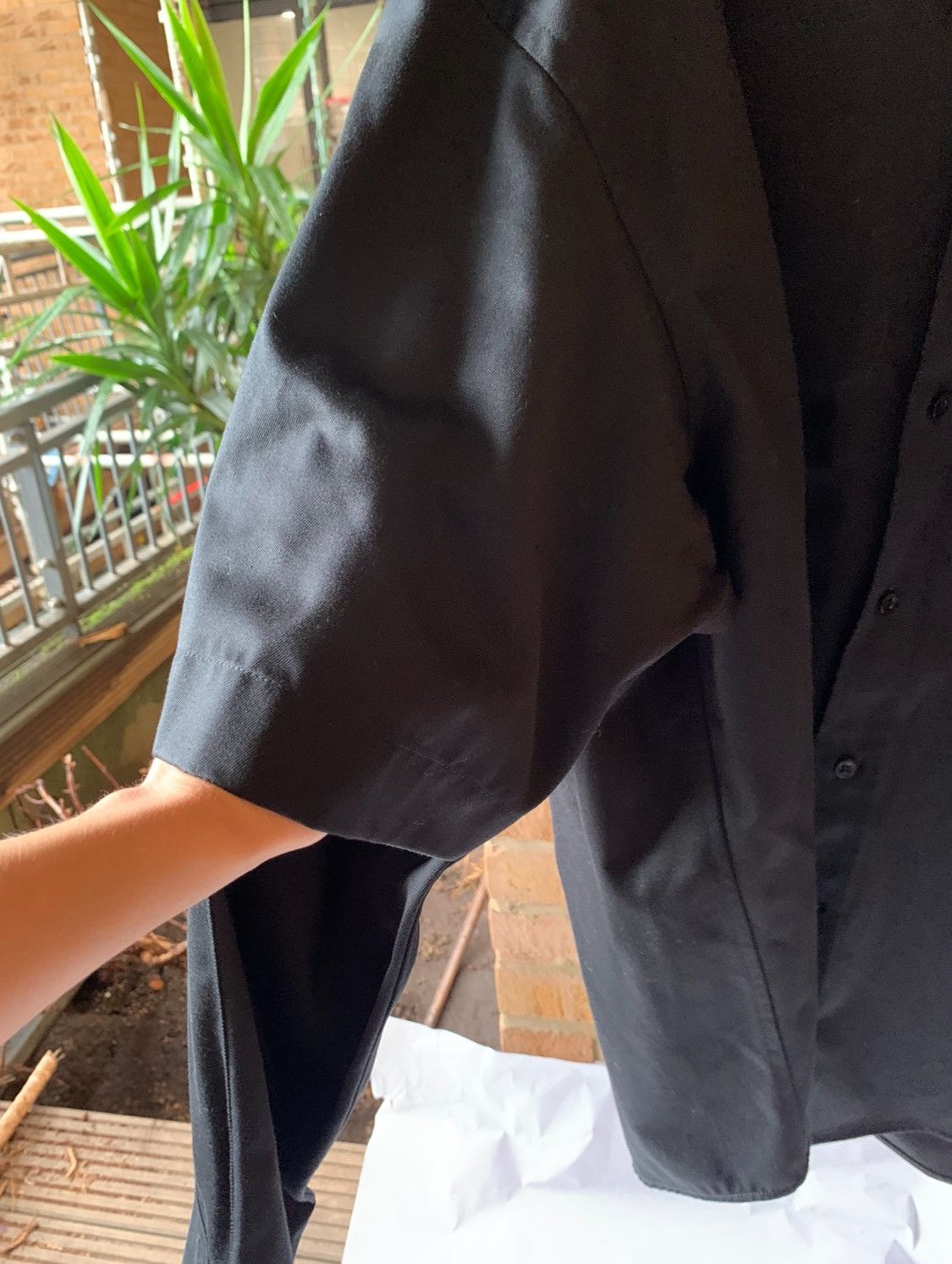 Balenciaga Balenciaga double fake shirt Size 38L - 7 Thumbnail