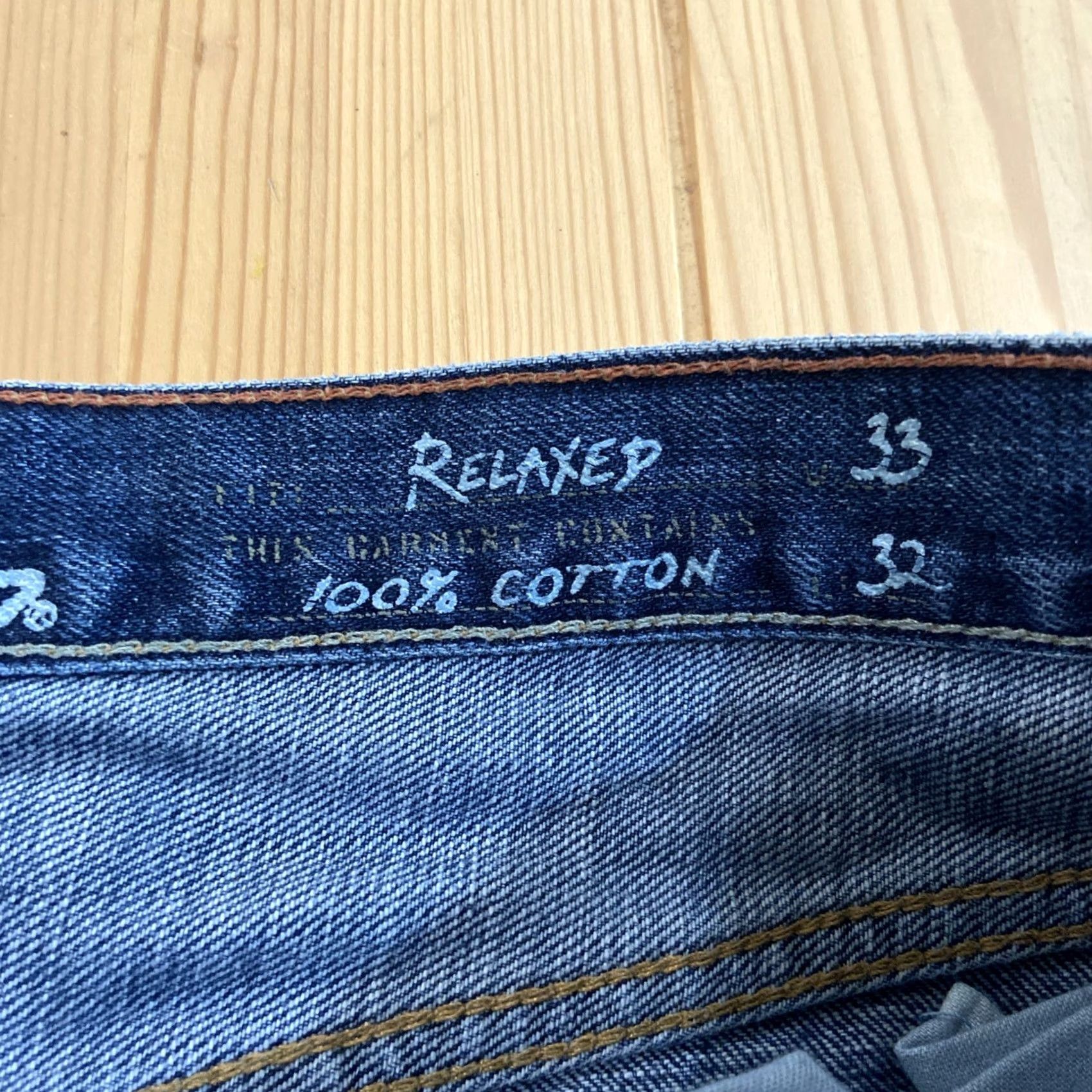 Eddie Bauer VINTAGE Eddie Bauer Classic Jeans Blue 33x32 Denim 5-Pocket Belt Loops Men's Regular Classic Fit USA Made Size US 33 - 3 Thumbnail