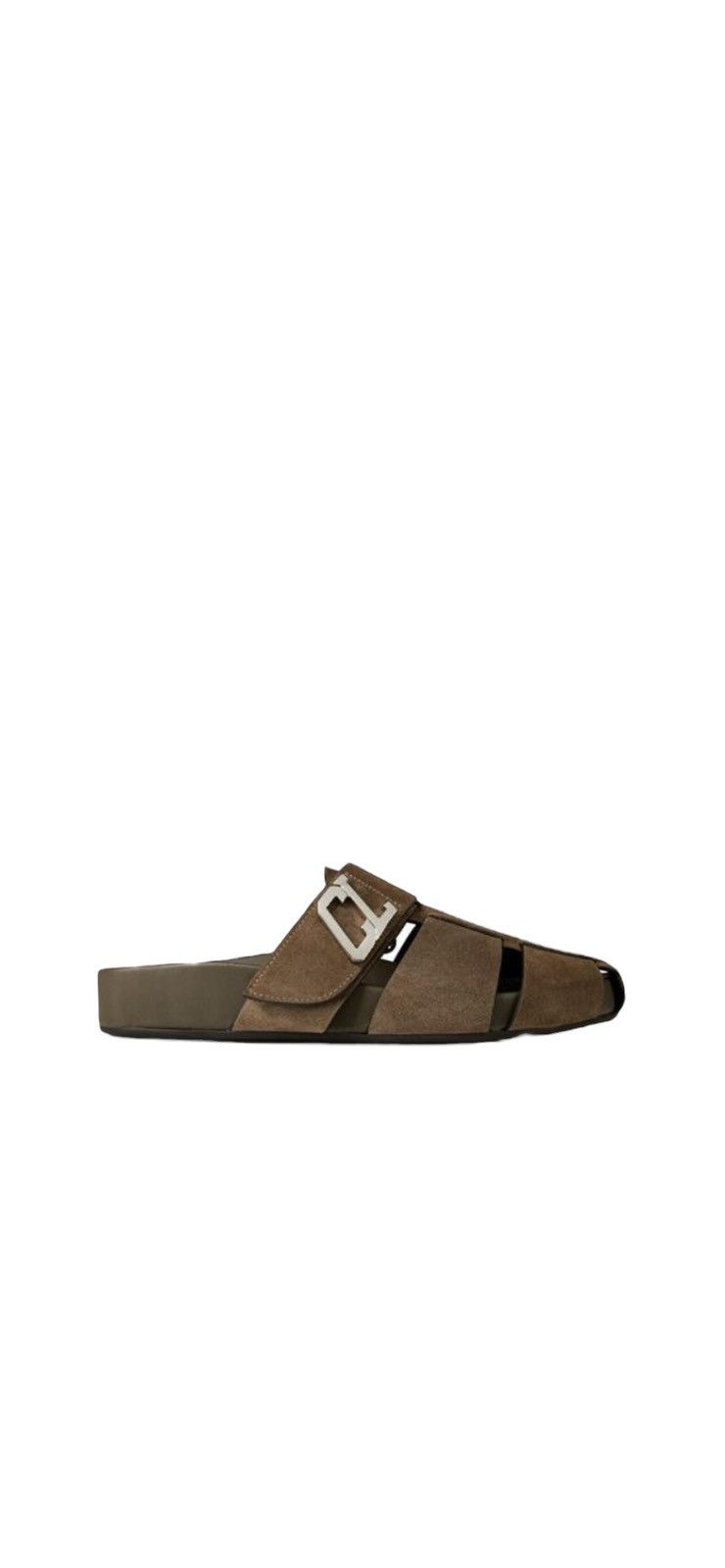 Christian Louboutin Christian Louboutin EMBELLISHED SUEDE SANDALS Size US 8 / EU 41 - 1 Thumbnail