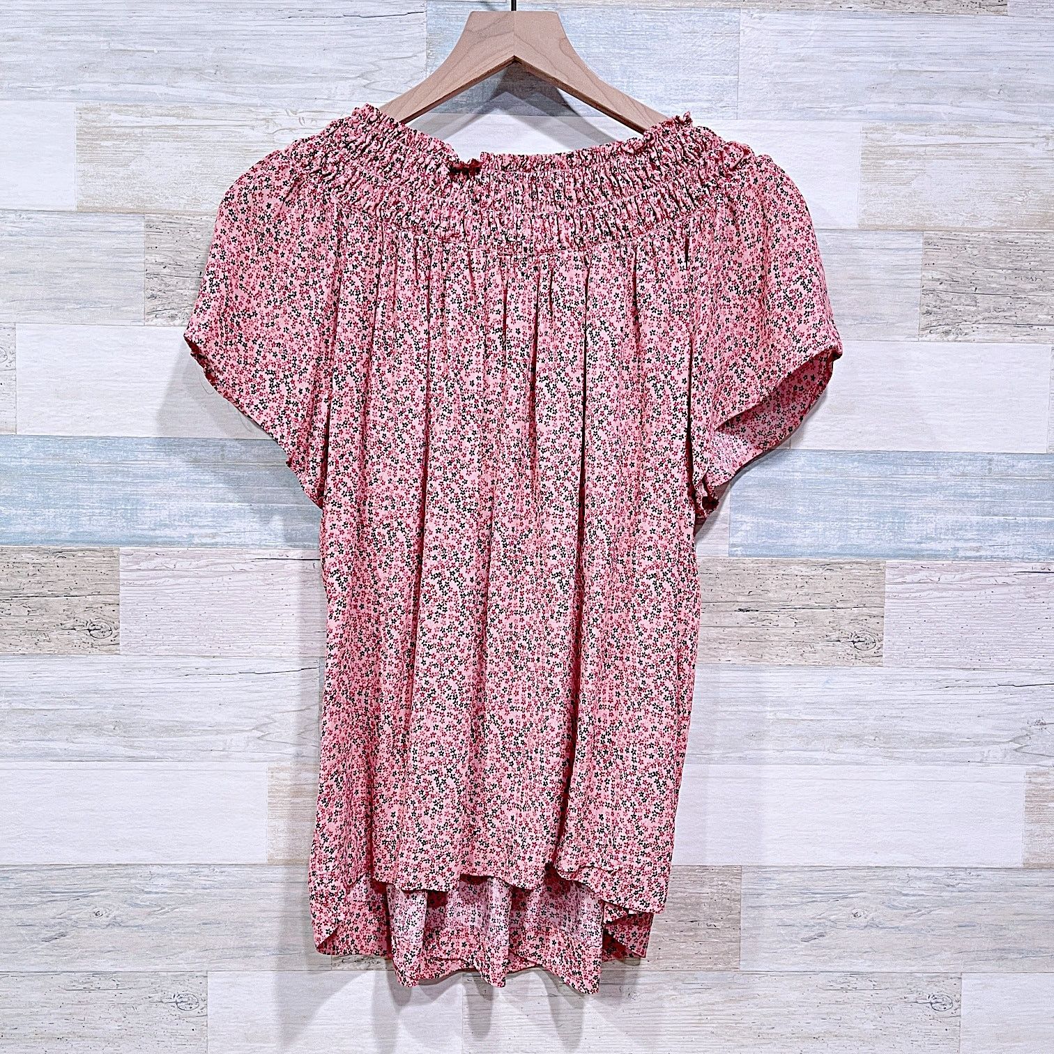 Other The Nines By Hatch Floral Smocked Maternity Top Womens Small Size S / US 4 / IT 40 - 4 Thumbnail