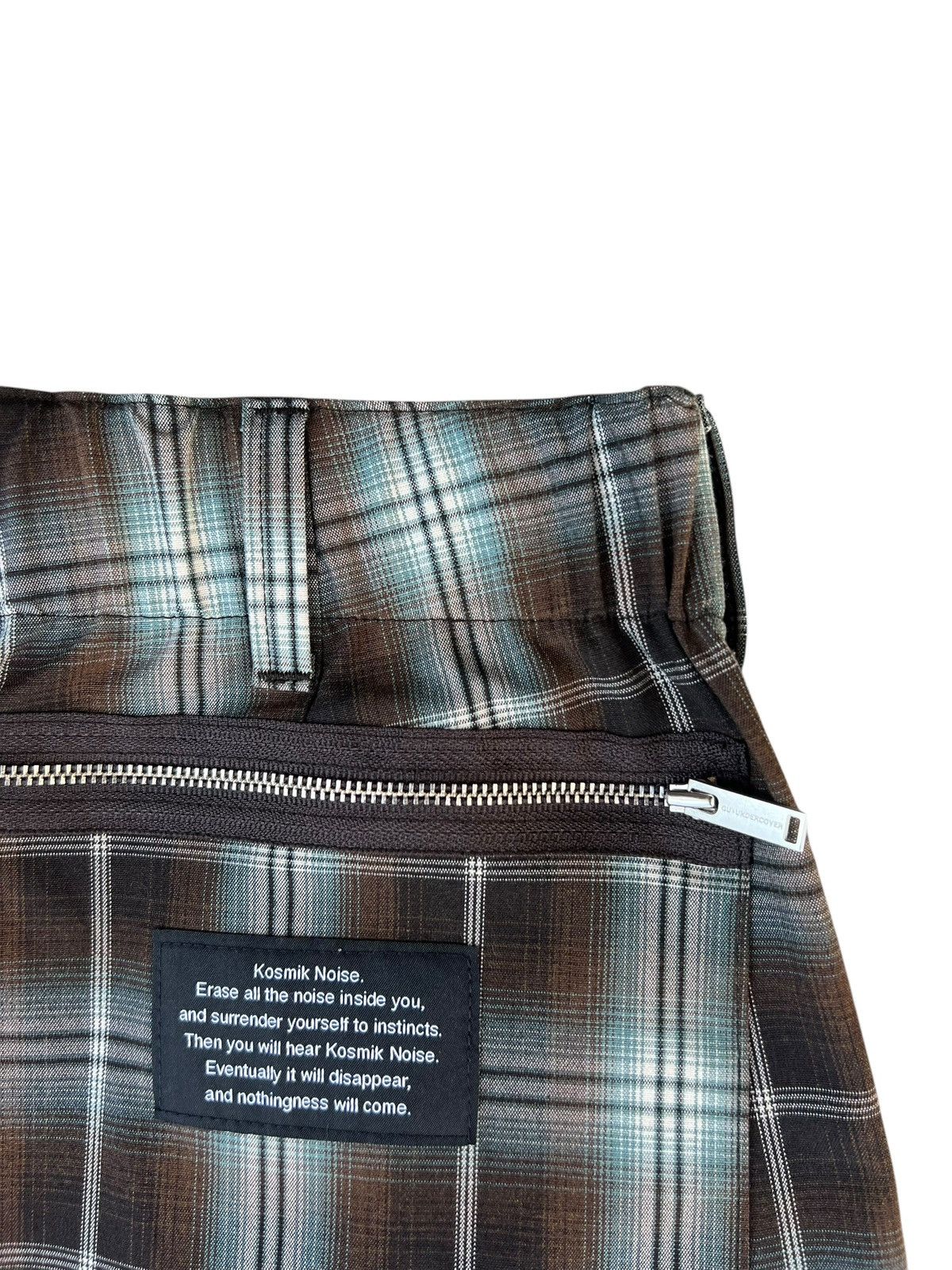 Undercover Undercover X Gu Shadows Plaid Parachute Baggy Trouser Pant Size US 29 - 16 Thumbnail
