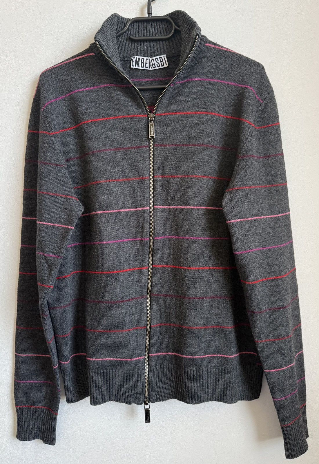 Dirk Bikkembergs Dirk Bikkembergs Vintage Zip Knit Sweater-Unisex– Logo Back Size US M / EU 48-50 / 2 - 1 Thumbnail