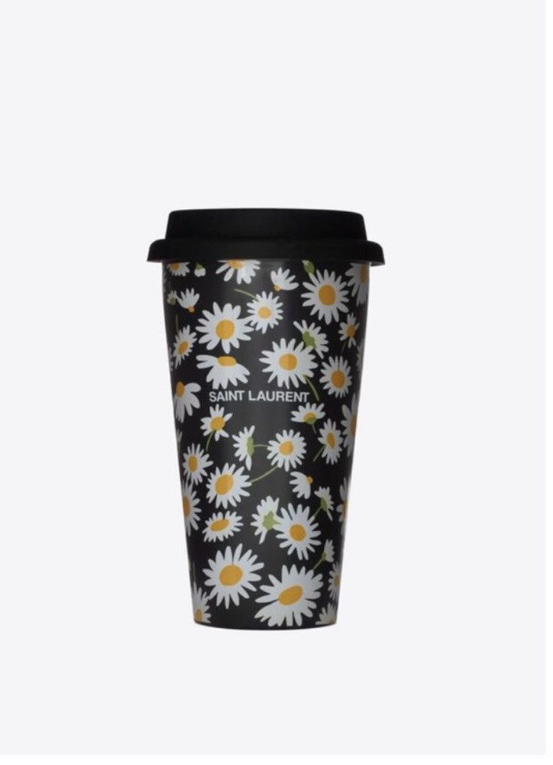 Saint Laurent Paris 🖤🖤🖤Saint Laurent Paris Ceramic Coffee Mug With Flowers🖤🖤🖤 Size ONE SIZE - 1 Preview