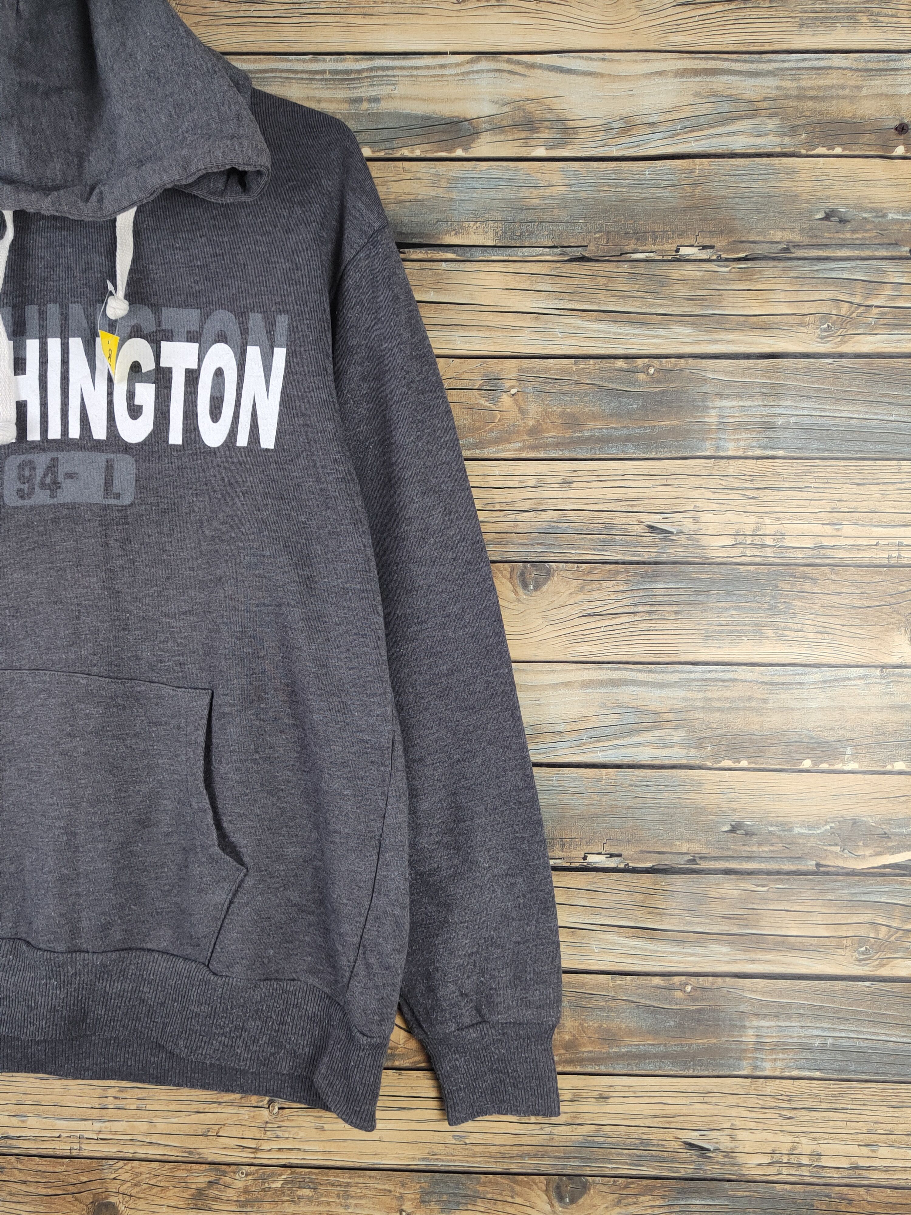 Vintage DL Under Level Dark Gray Hoodie Sweatshirts #2020 Size US L / EU 52-54 / 3 - 6 Thumbnail